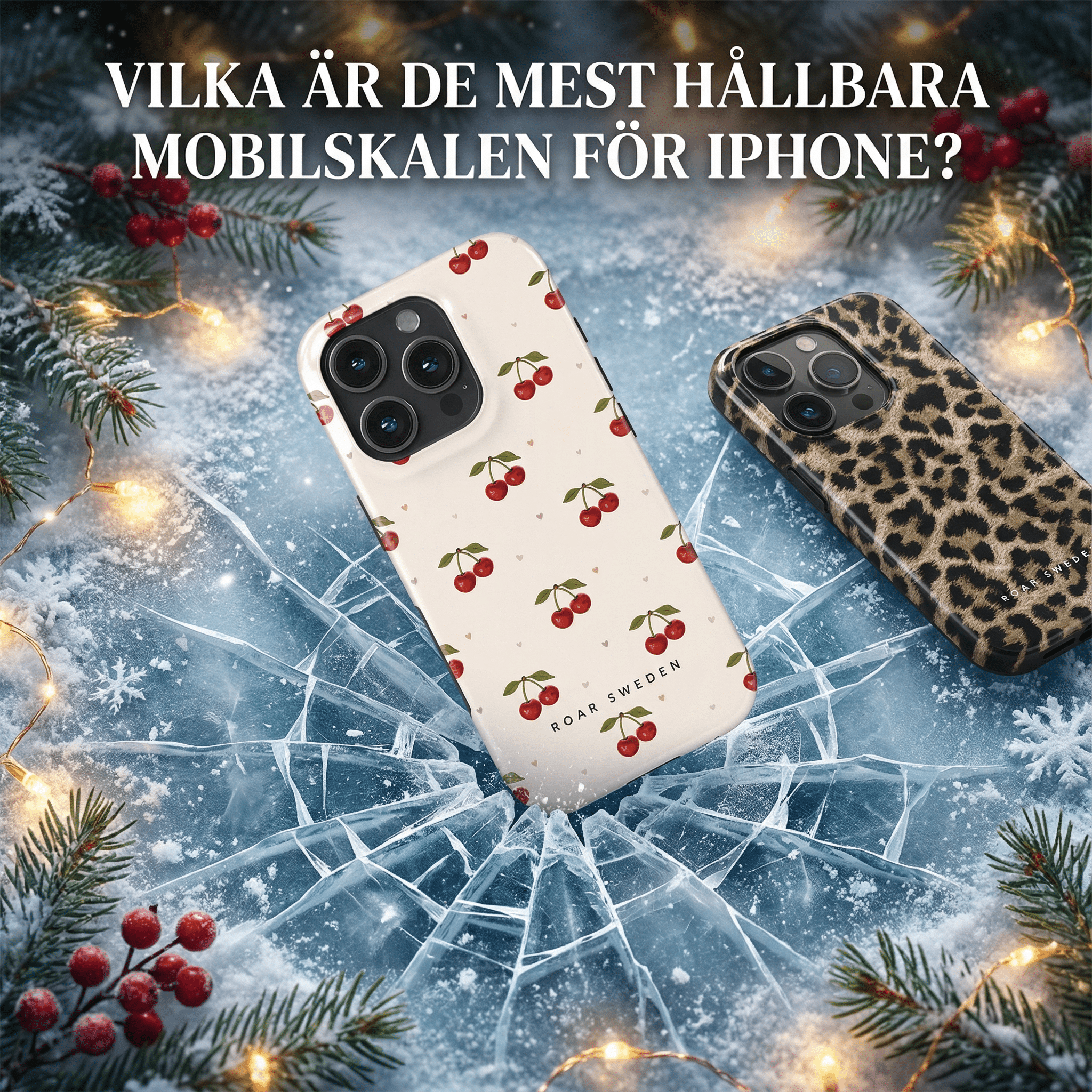 Vilka är de mest hållbara mobilskalen för iPhone?