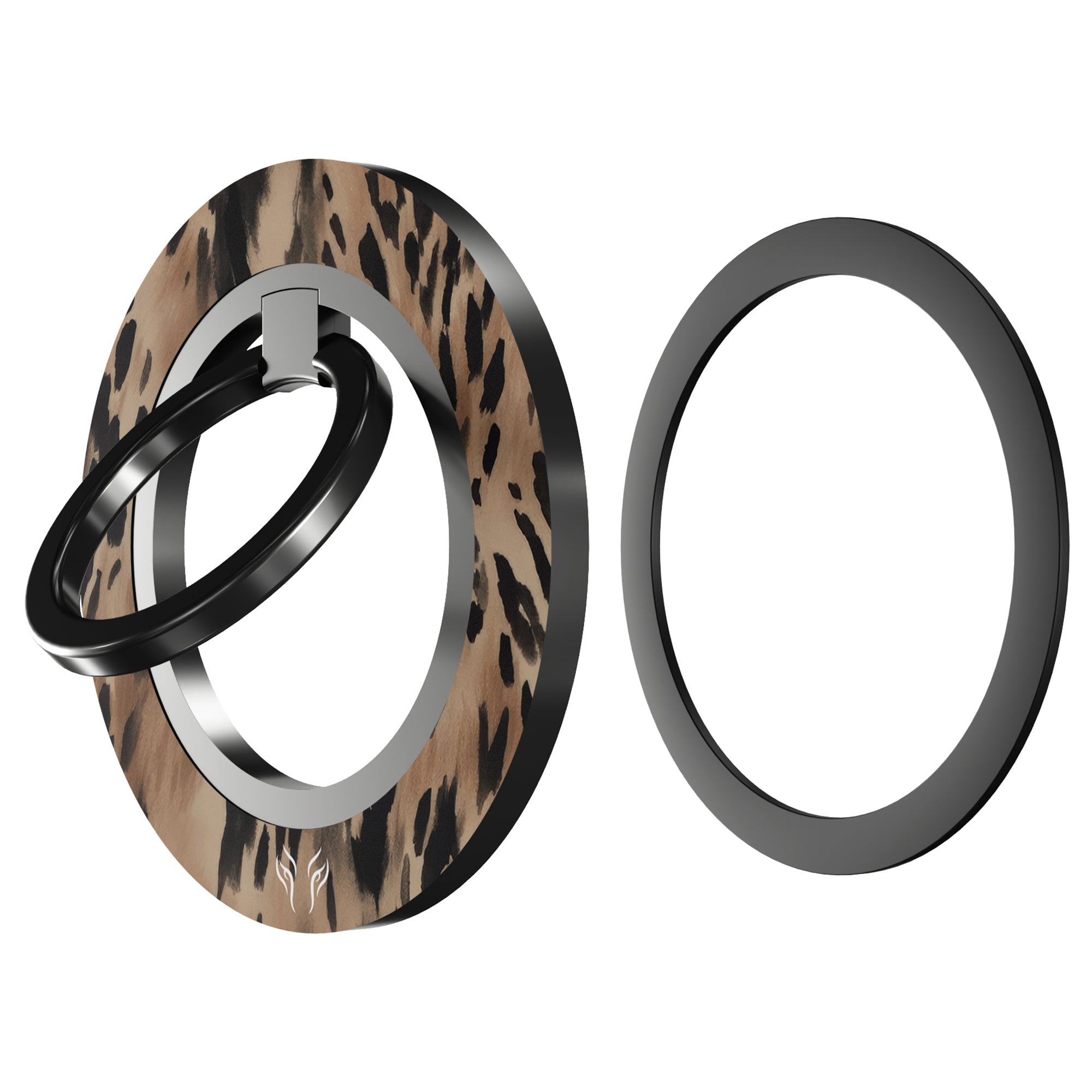 Abstract Leopard - Magnetring – magnetring för mobil