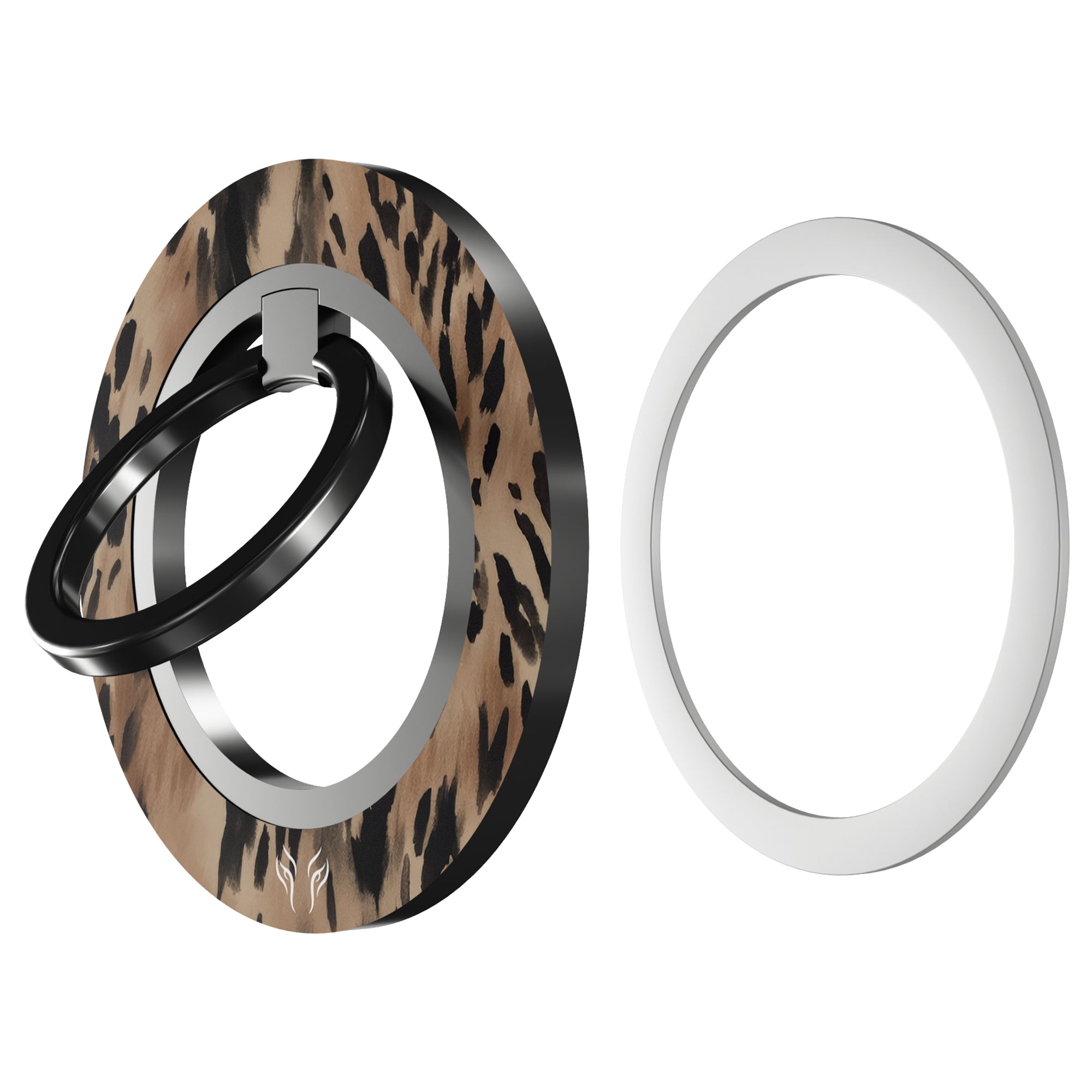 Abstract Leopard - Magnetring – magnetring för mobil