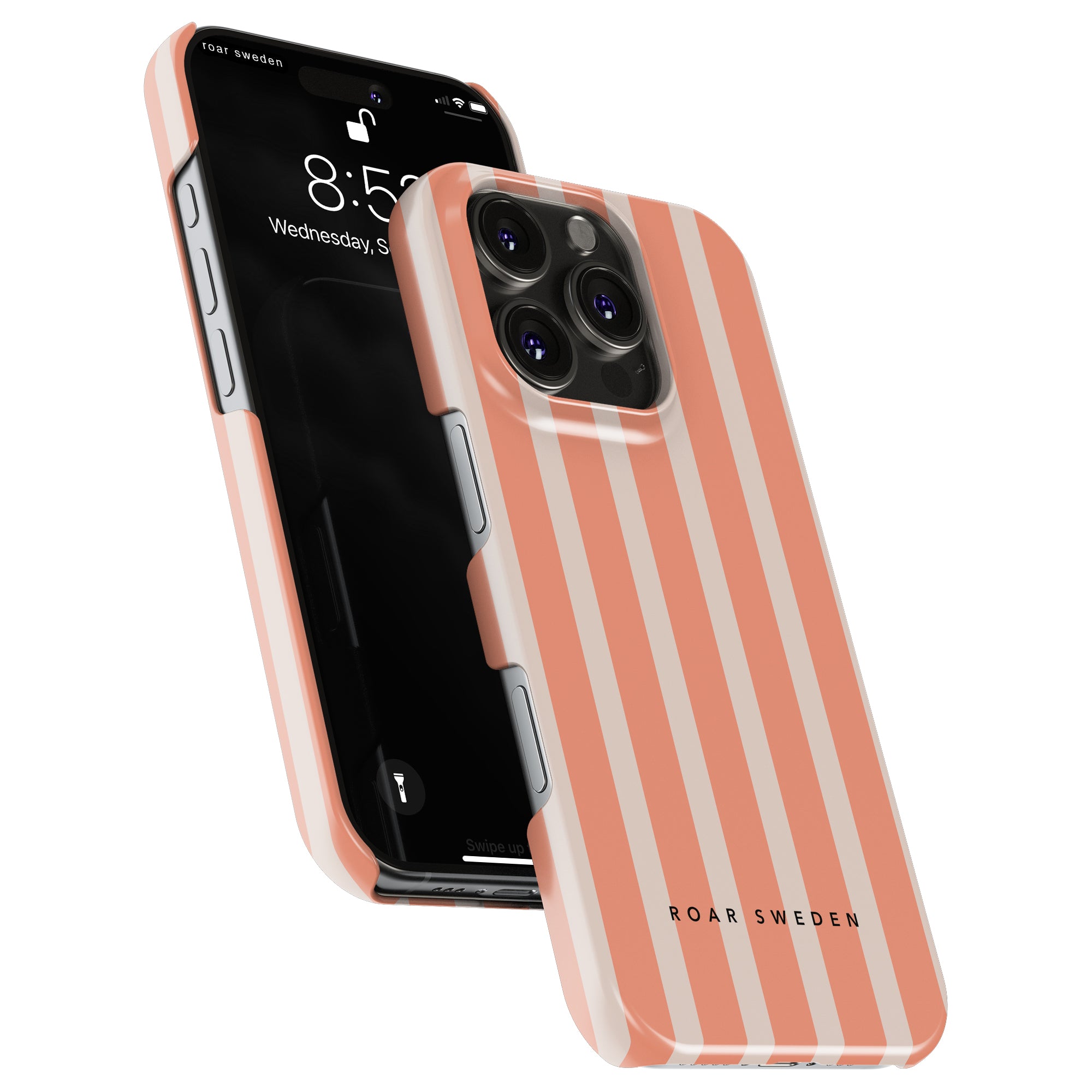 Apricot Stripes - Slim case - Roar Sweden