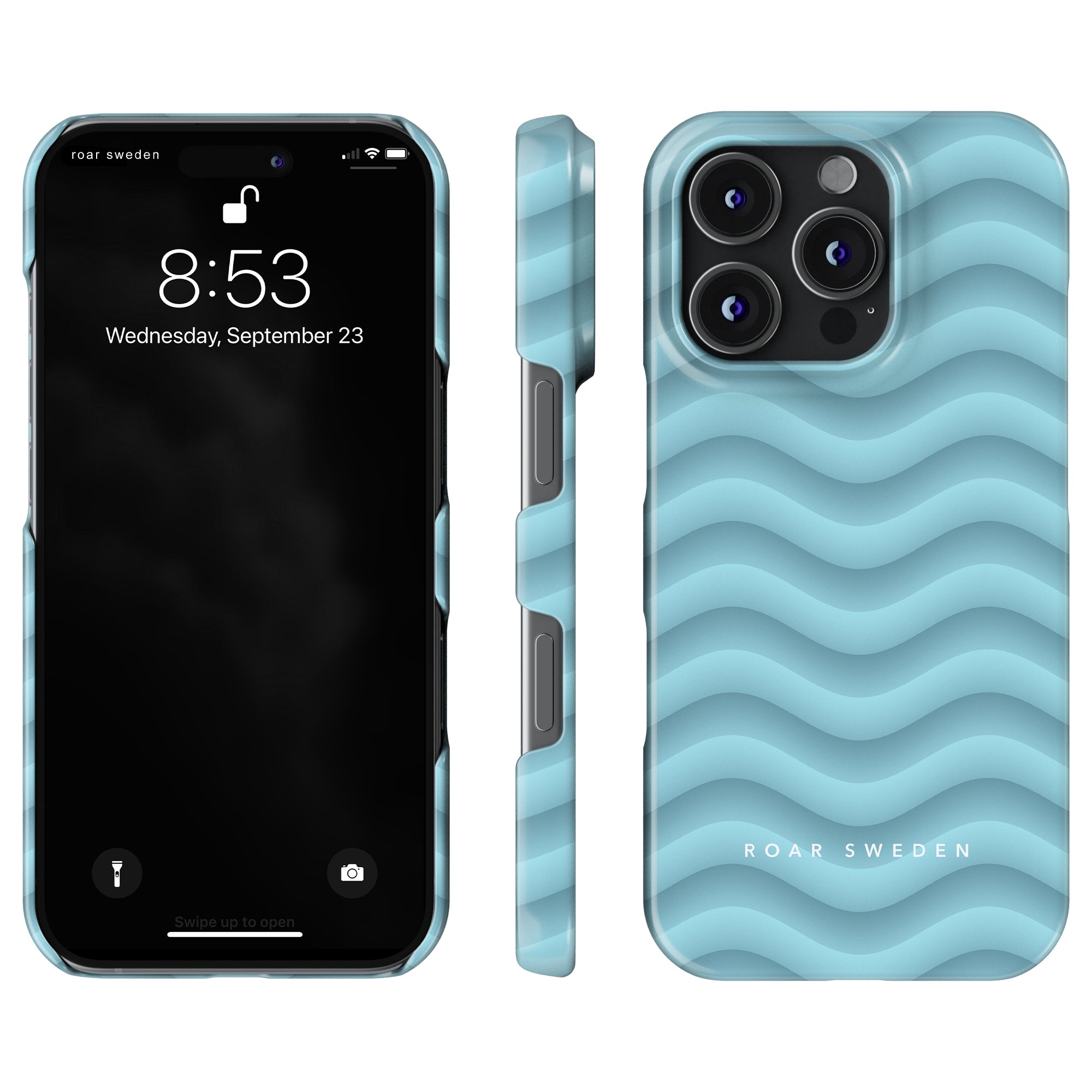 Aqua - Slim case - Roar Sweden