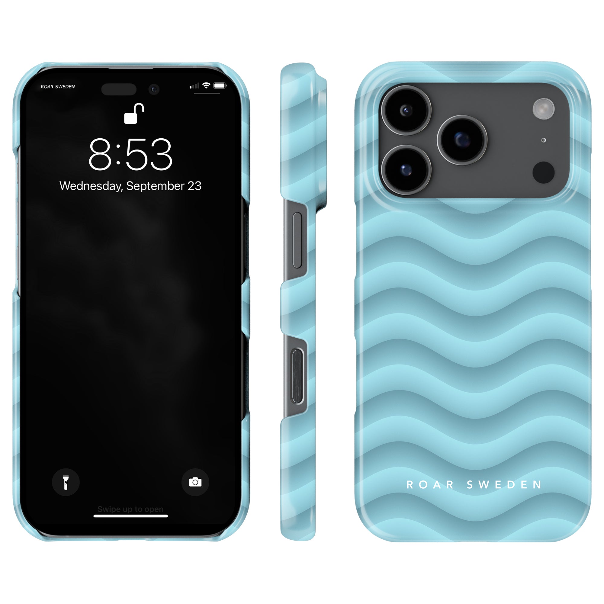 Aqua - Slim case - Roar Sweden