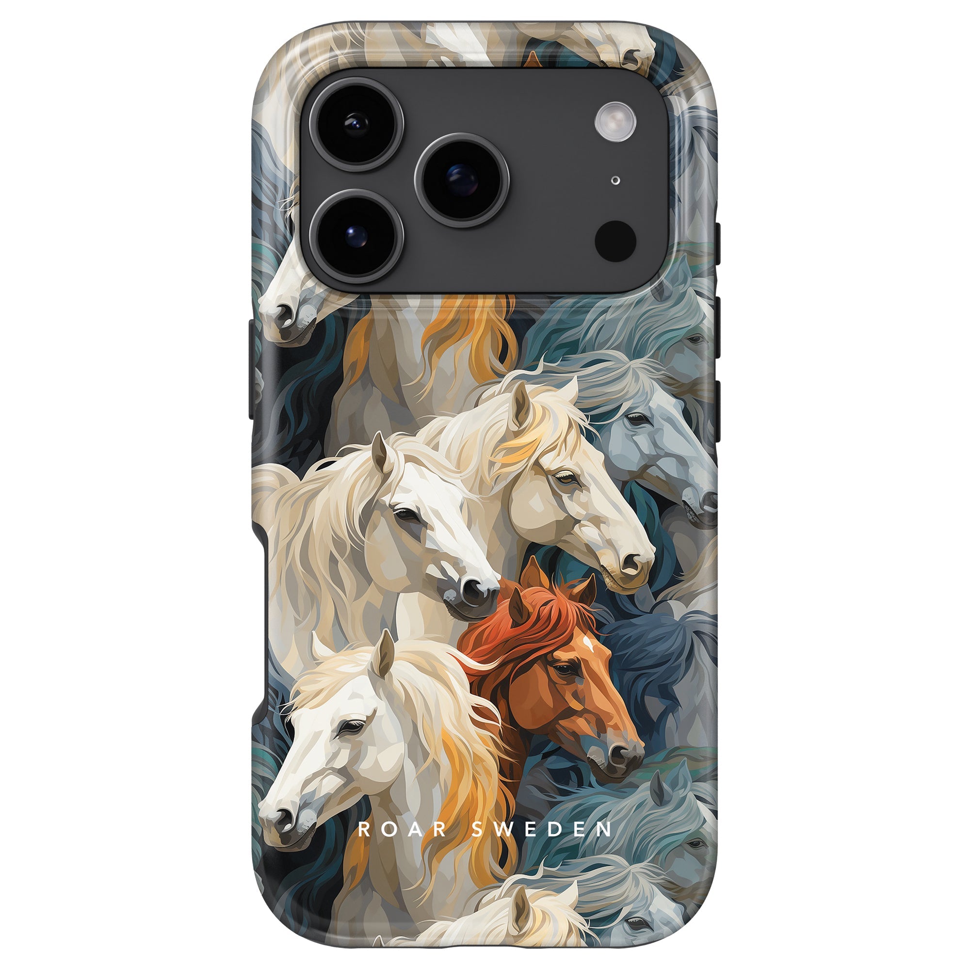 Plaid Horse MagSafe mobilskal – Artsy Horses