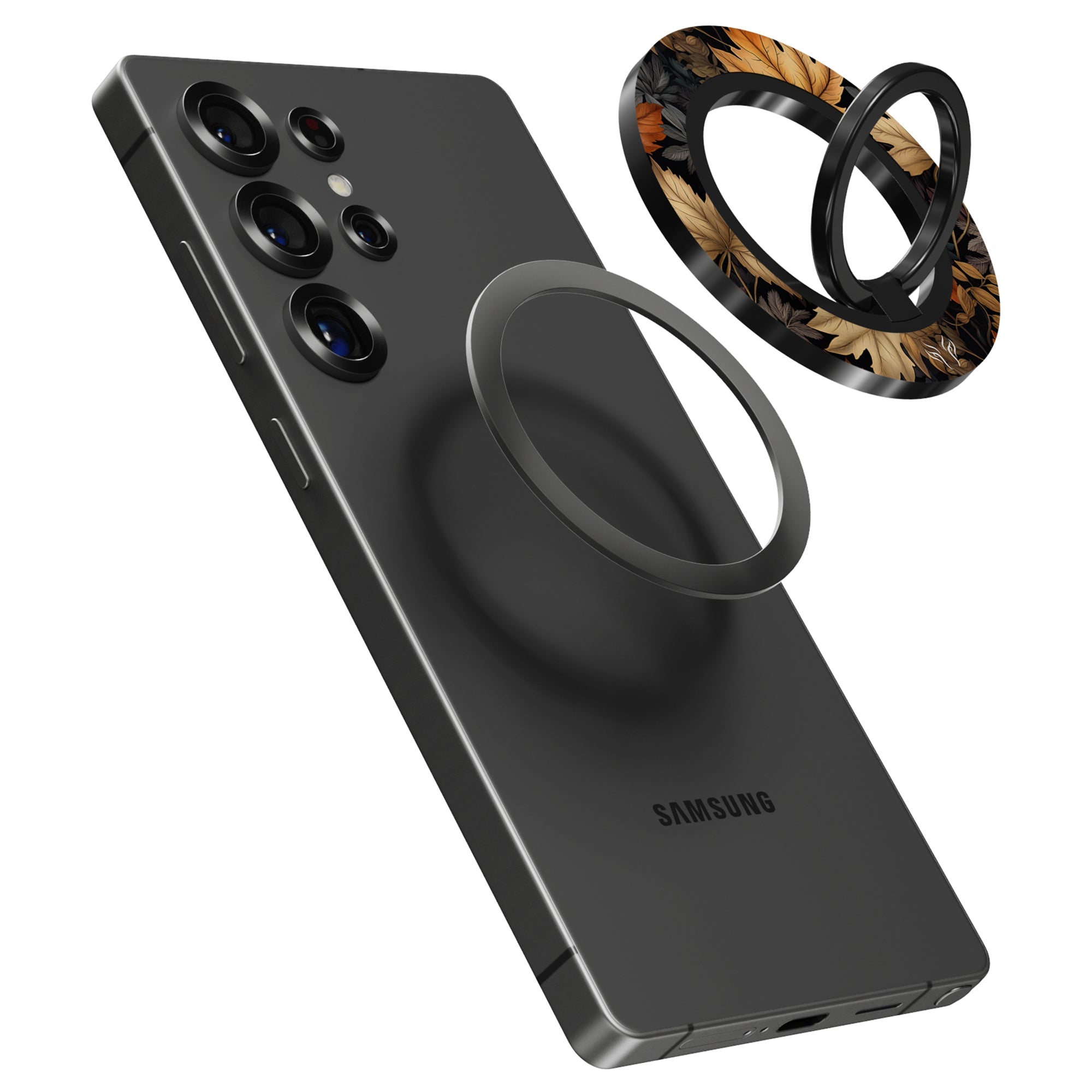 Autumn Leaves - Magnetring – magnetring för mobil