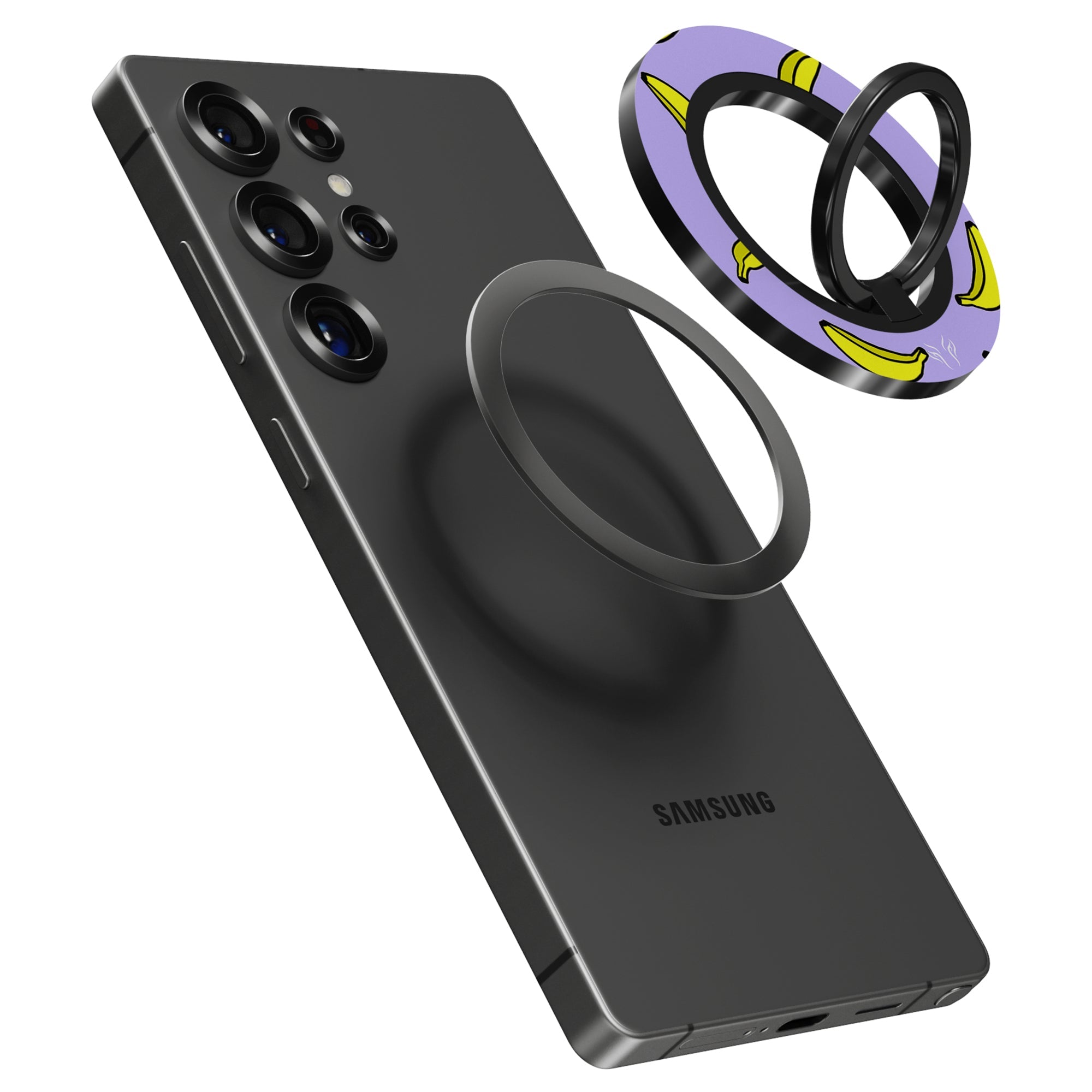 Banana Party - Magnetring – magnetring för mobil