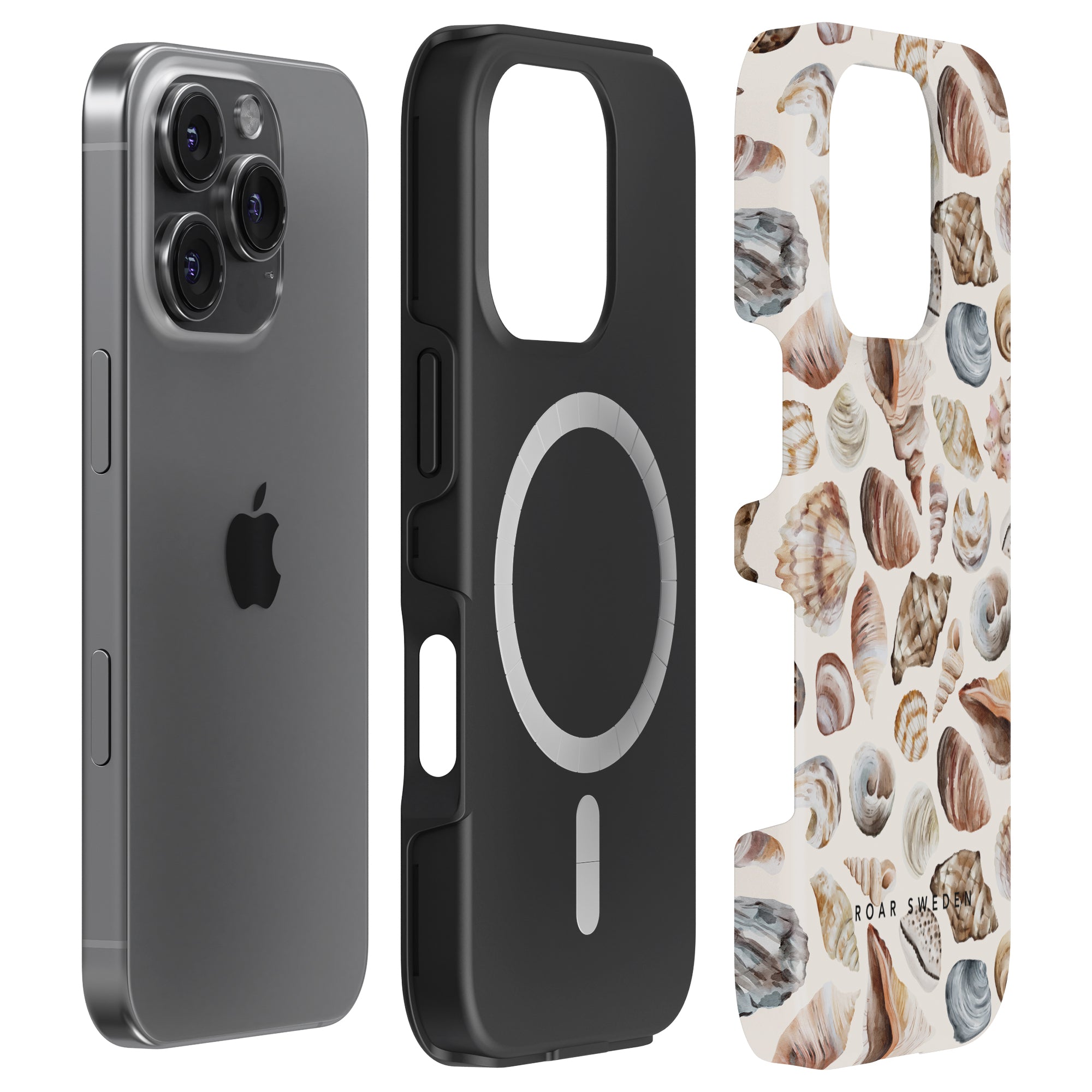 Beach Shells - Magsafe Tough Case - Roar Sweden