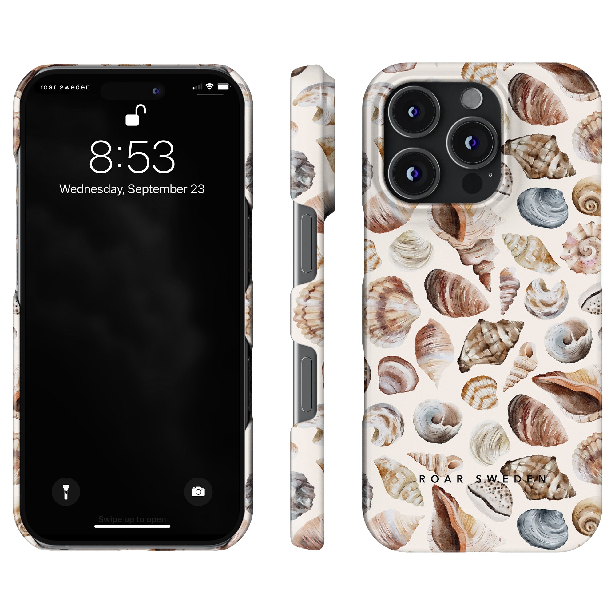 Slim mobilskal – Beach Shells