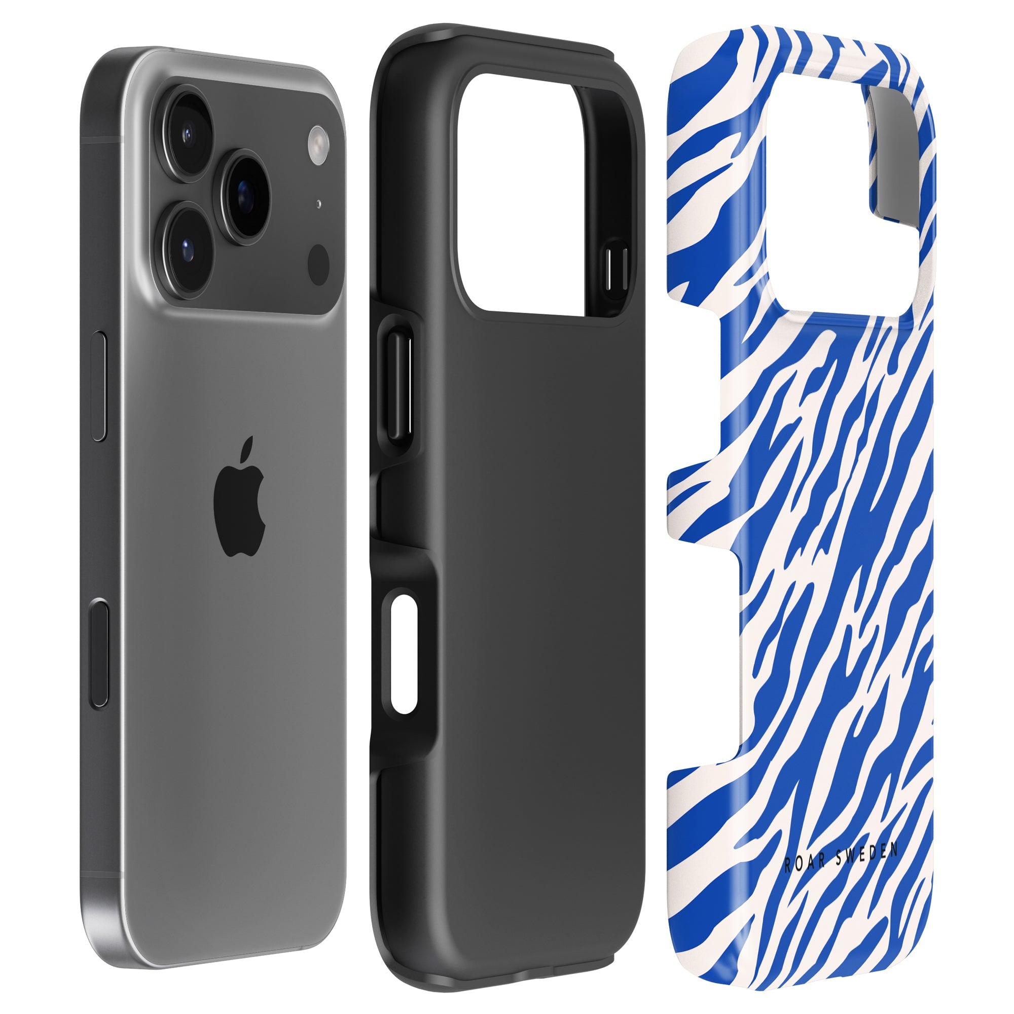 Tiger Tough mobilskal – Blue Stripes