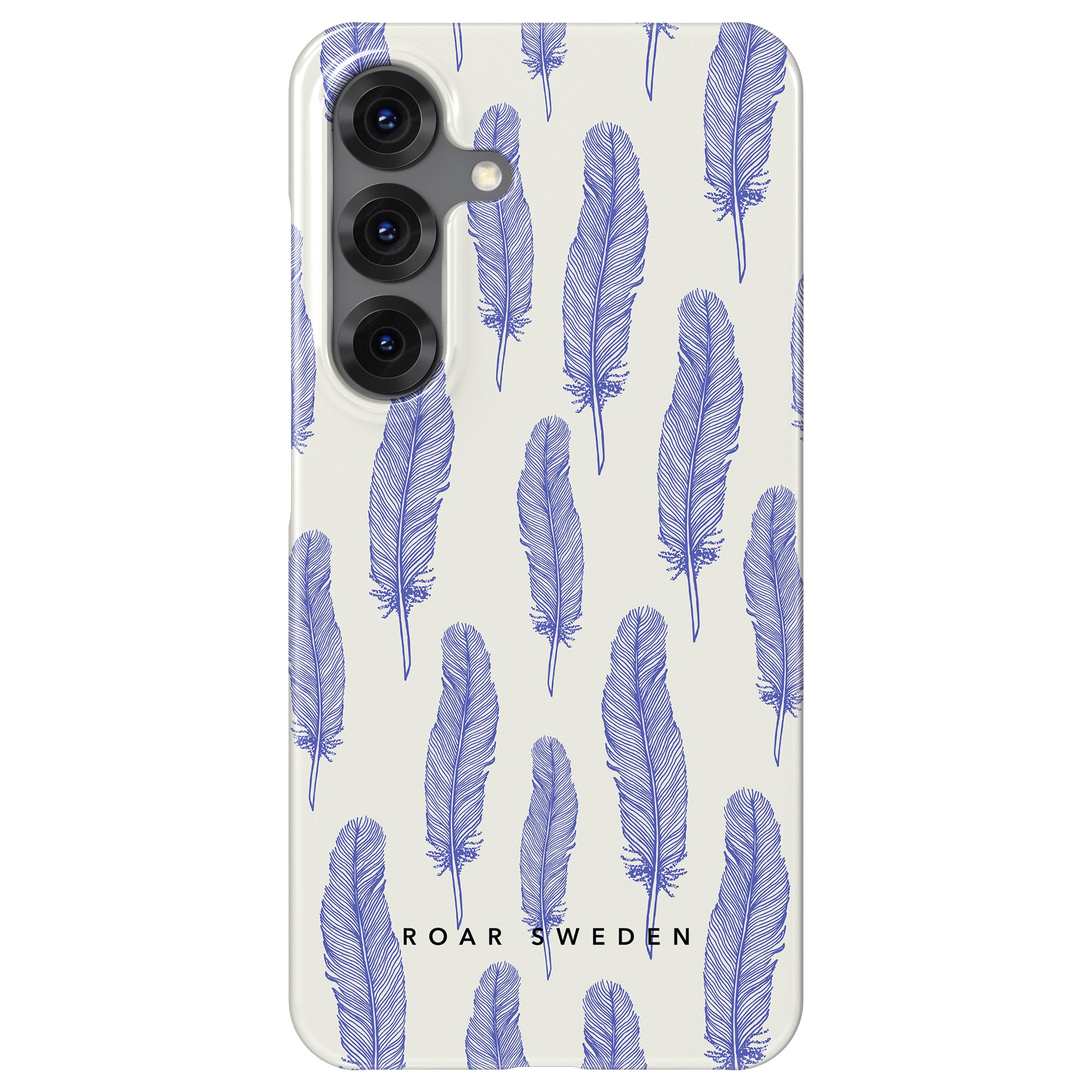 Blue Feathers - Slim case - Roar Sweden