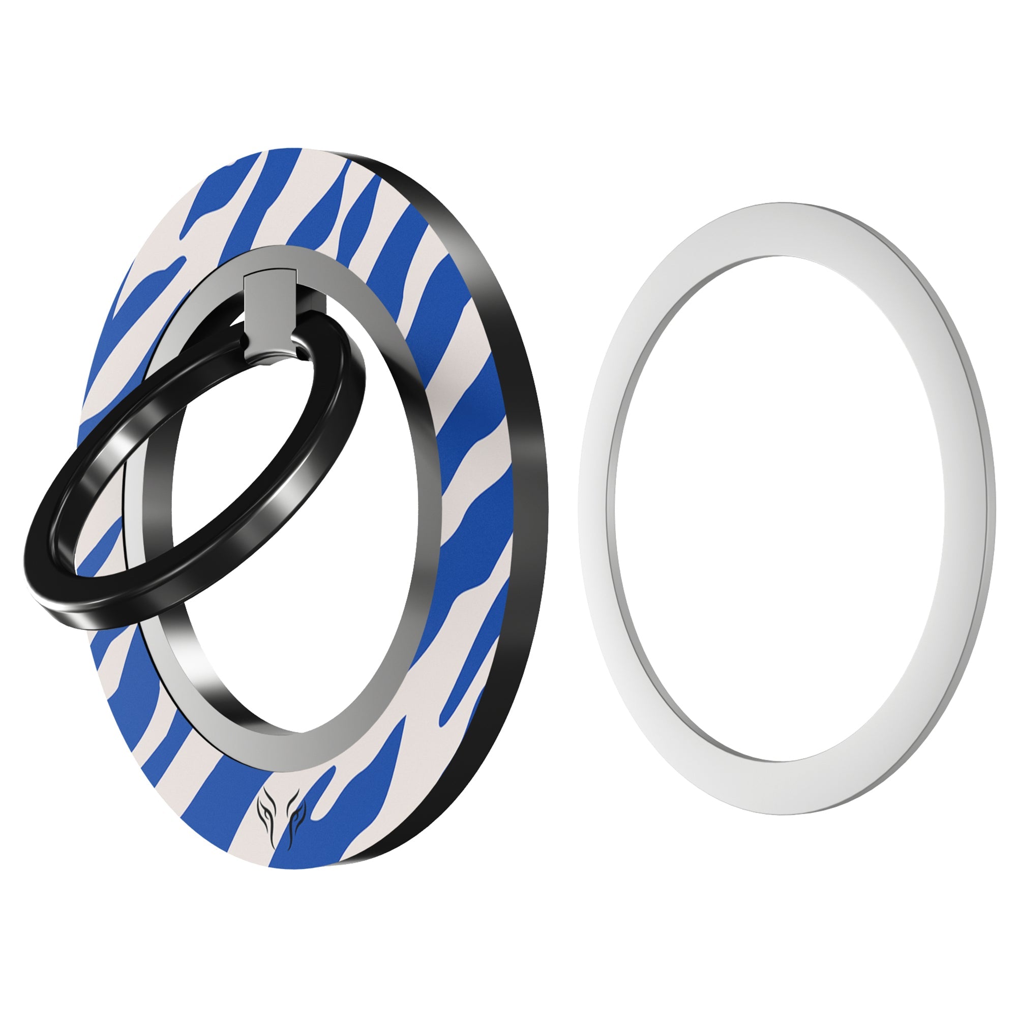 Blue Stripes - Magnetring – magnetring för mobil