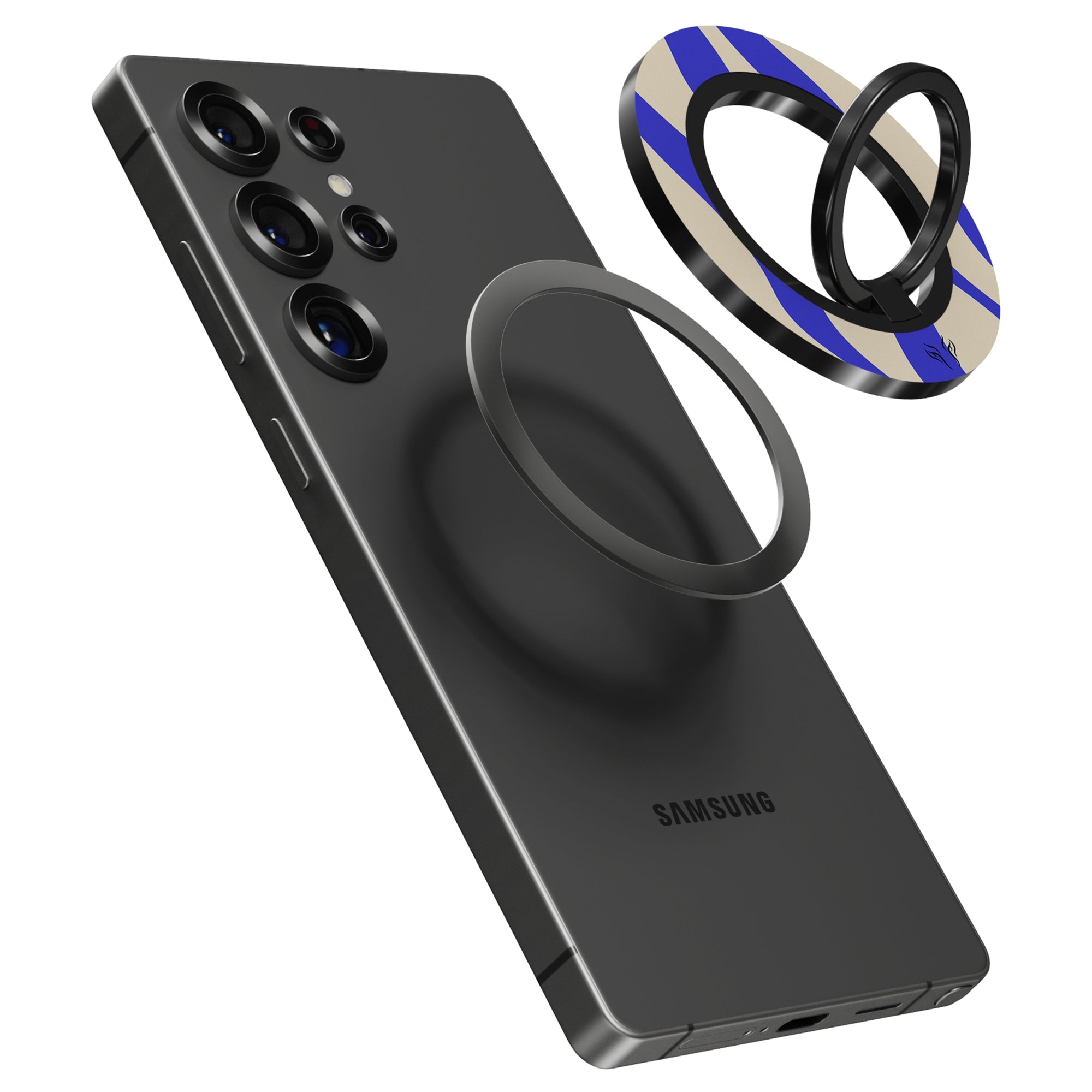 Blue Waves - Magnetring – magnetring för mobil