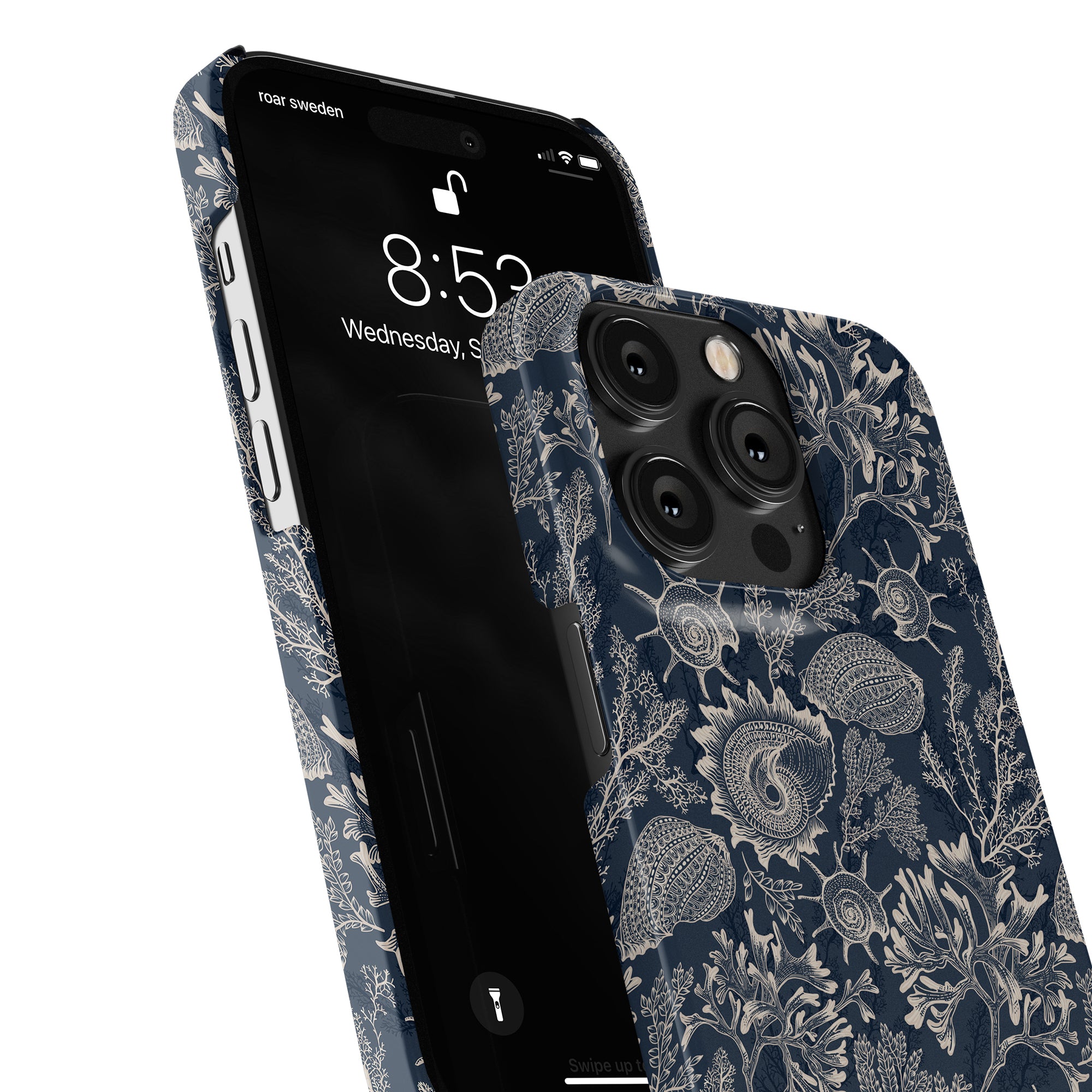 A Blue Corals - Slim fodral iPhone 11 fodral.