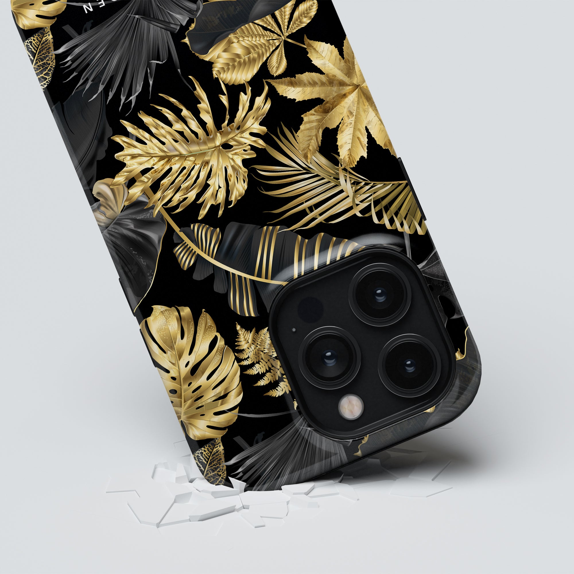 MagSafe mobilskal – Botanic Gold