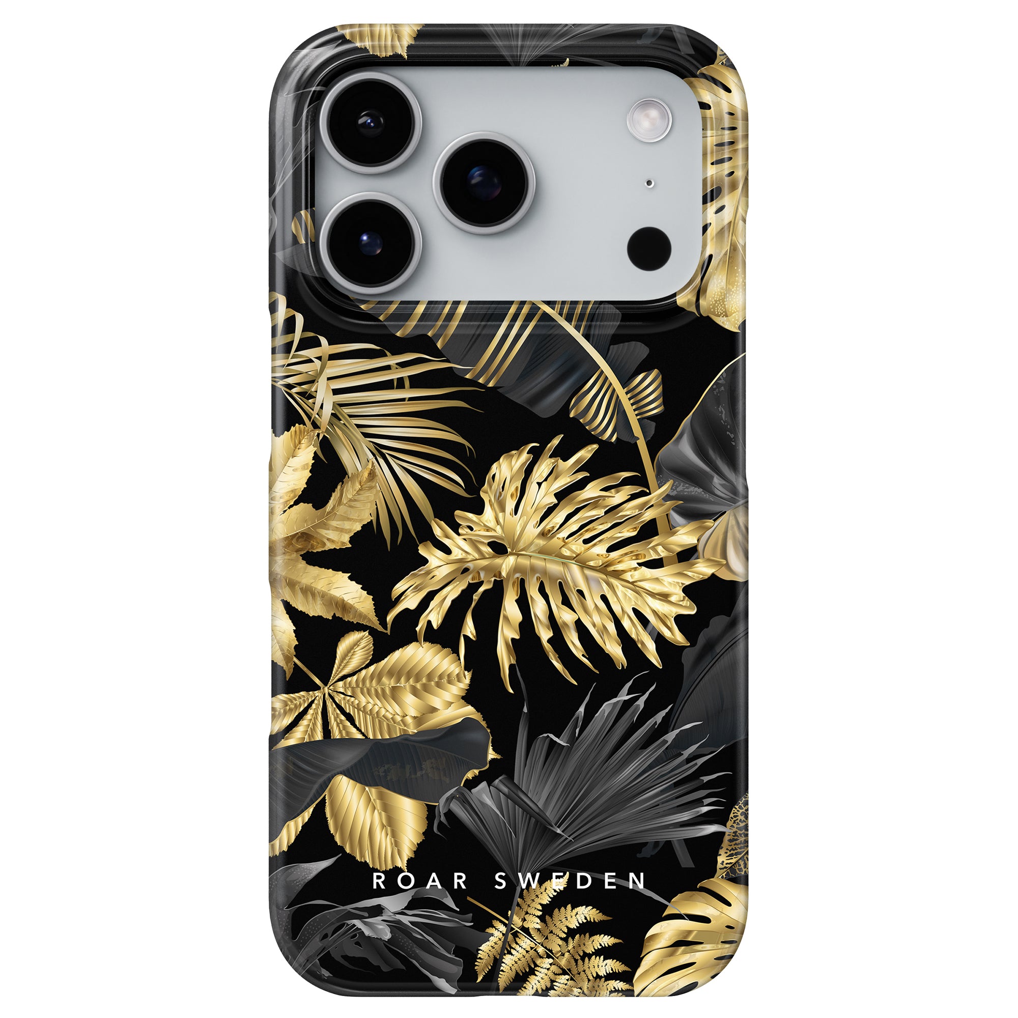 Slim mobilskal – Botanic Gold