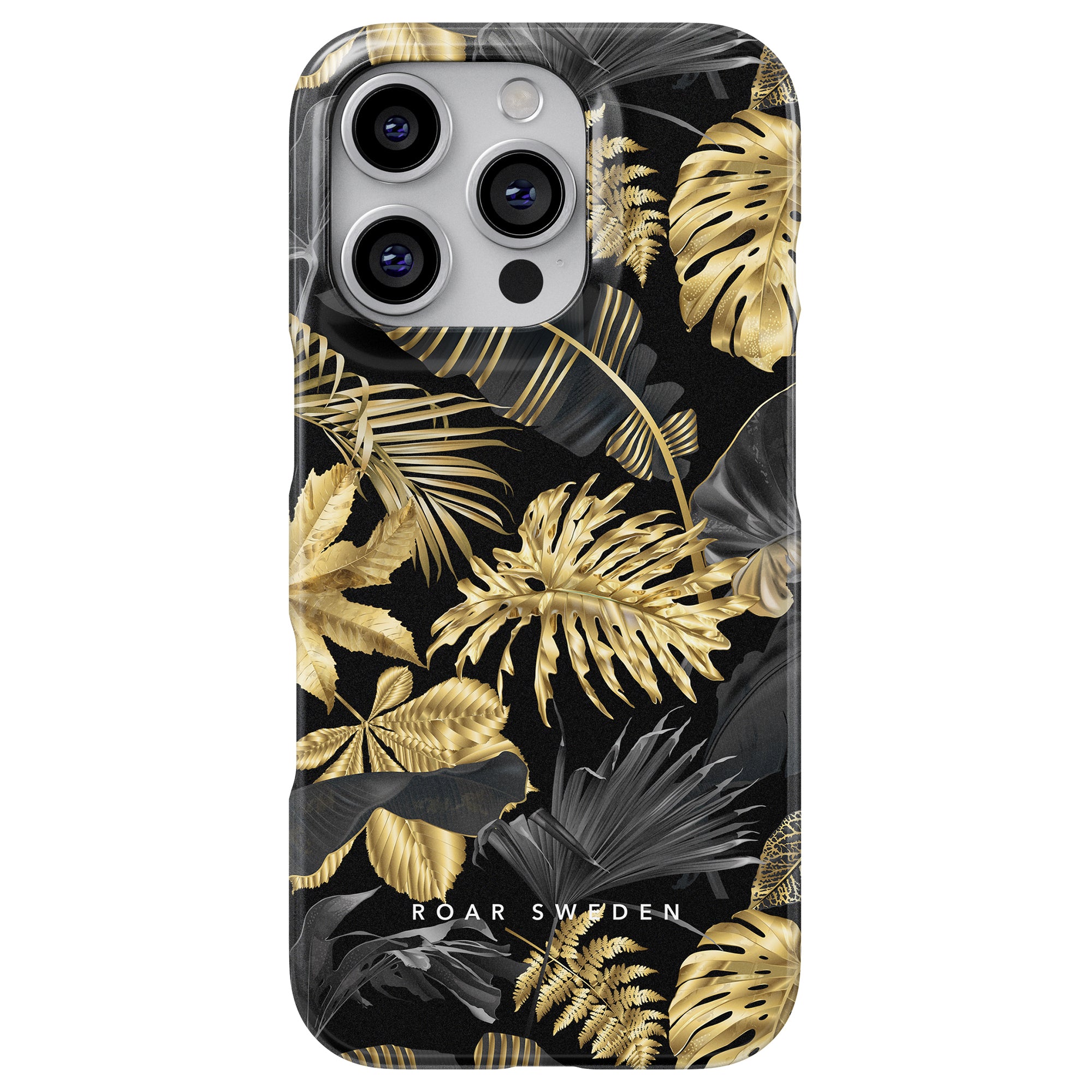 Slim mobilskal – Botanic Gold