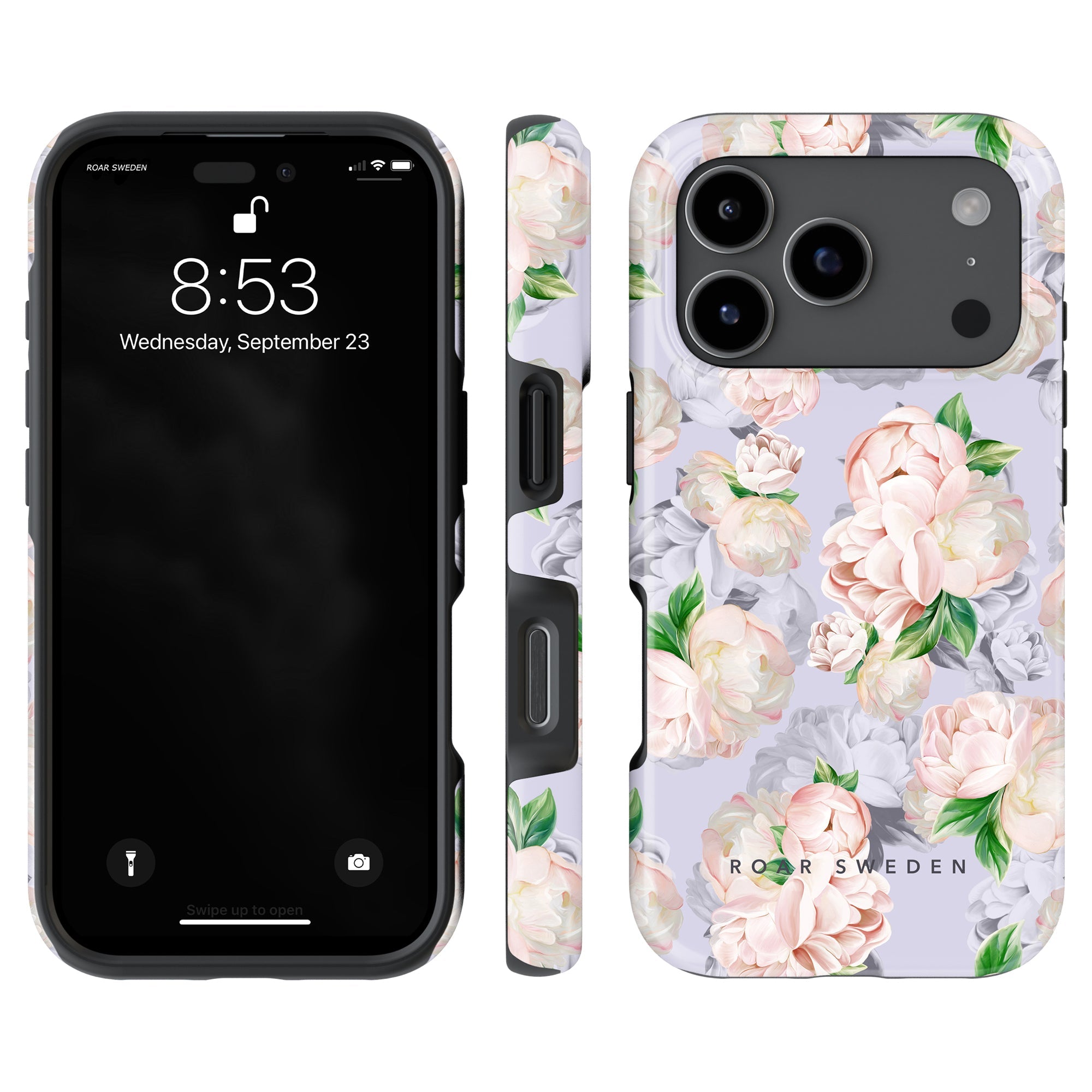 MagSafe mobilskal – Bright Peonies