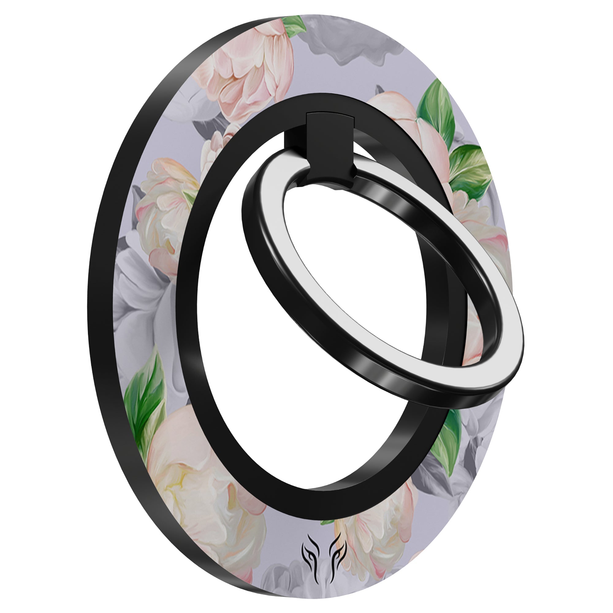 Bright Peonies - Magnetring – magnetring för mobil