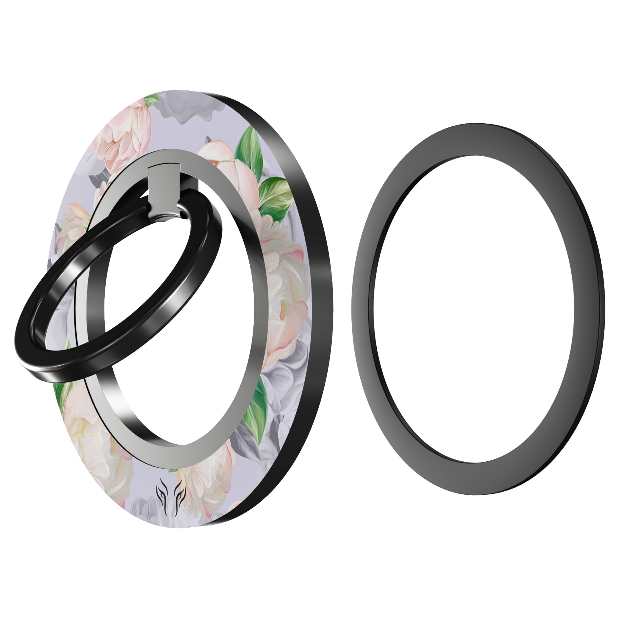 Bright Peonies - Magnetring – magnetring för mobil