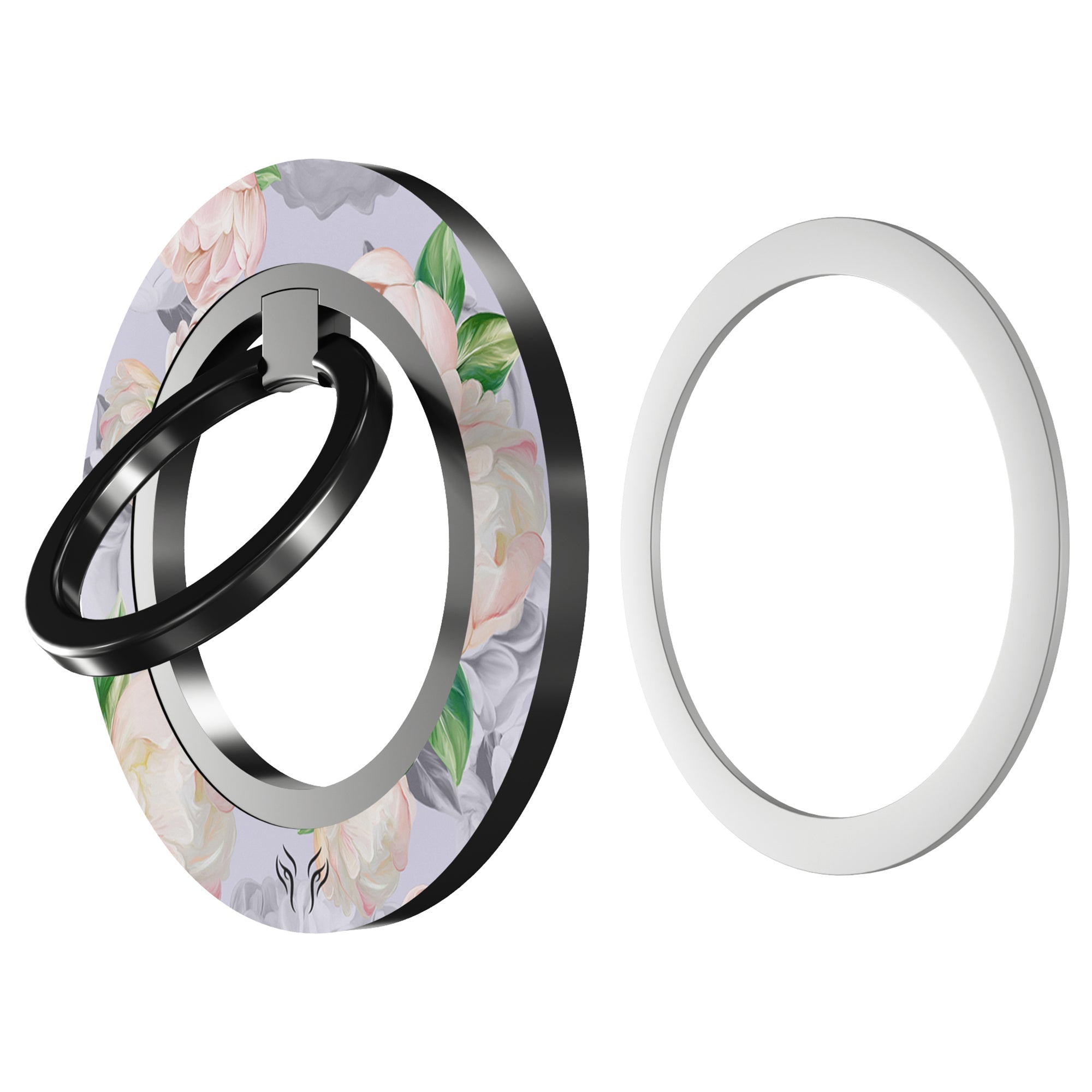 Bright Peonies - Magnetring – magnetring för mobil