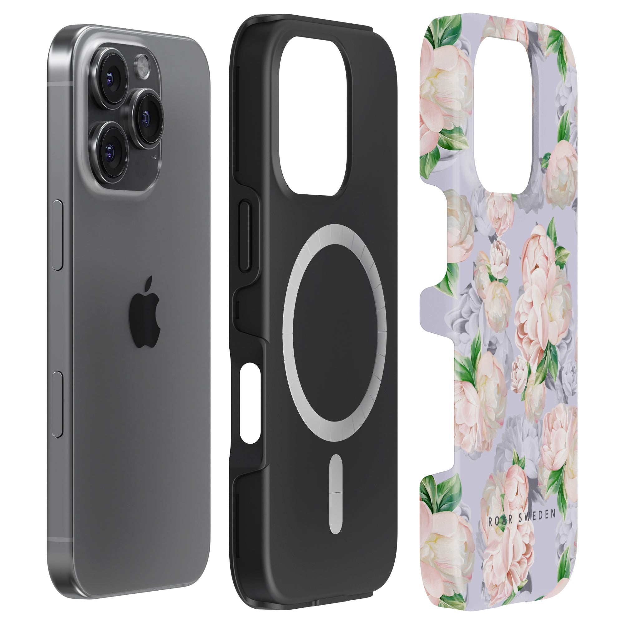 Bright Peonies - Magsafe Case - Roar Sweden