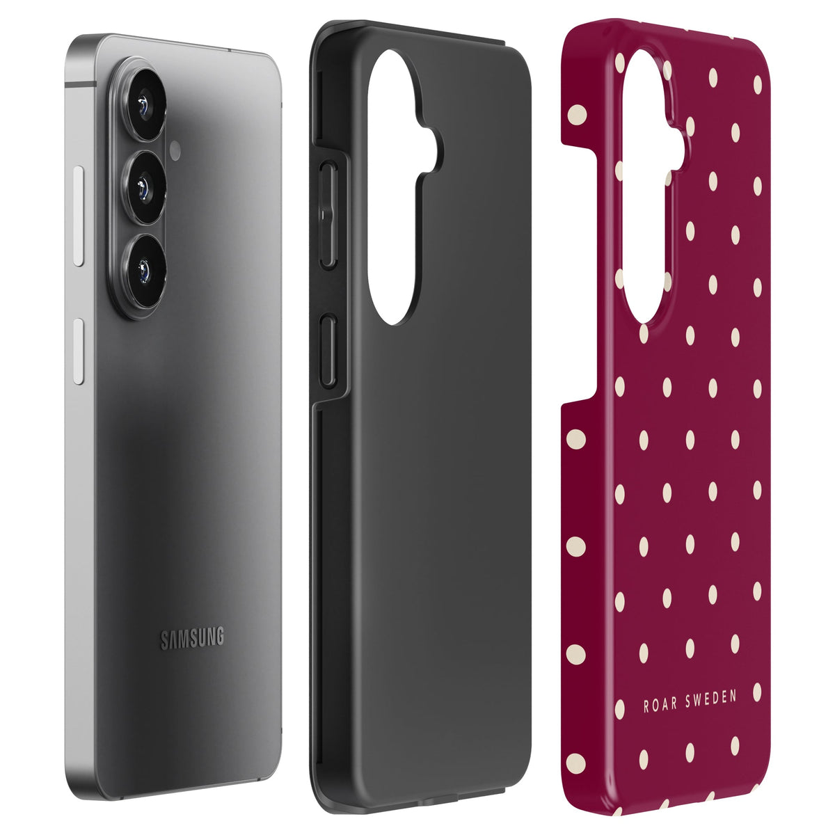 Burgundy Dots - Tough Case