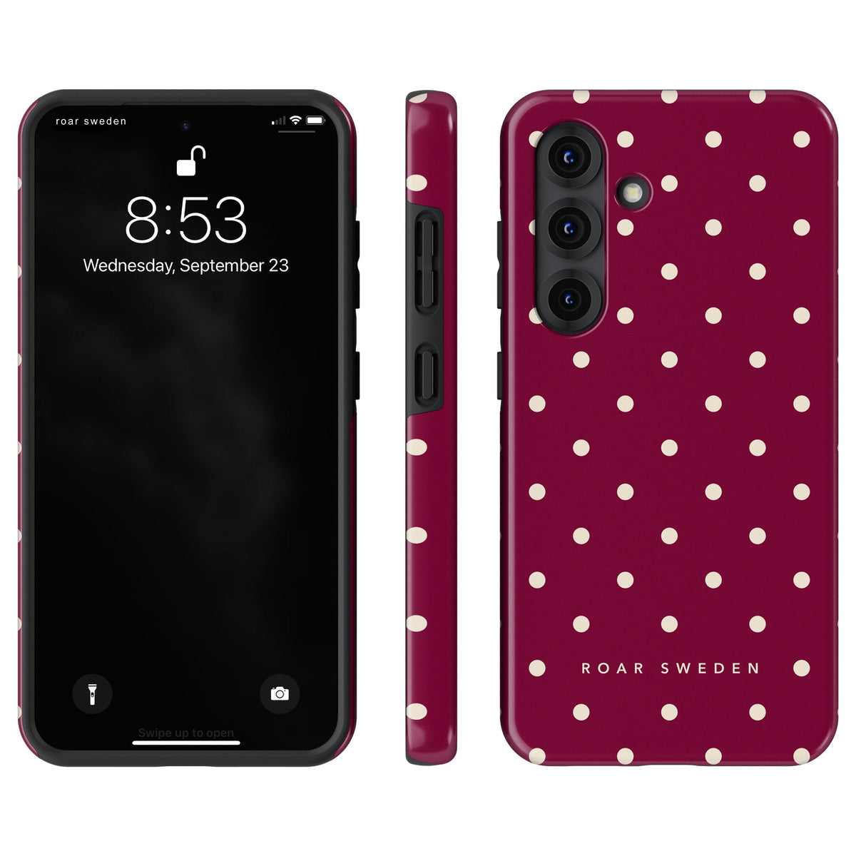 Burgundy Dots - Tough Case