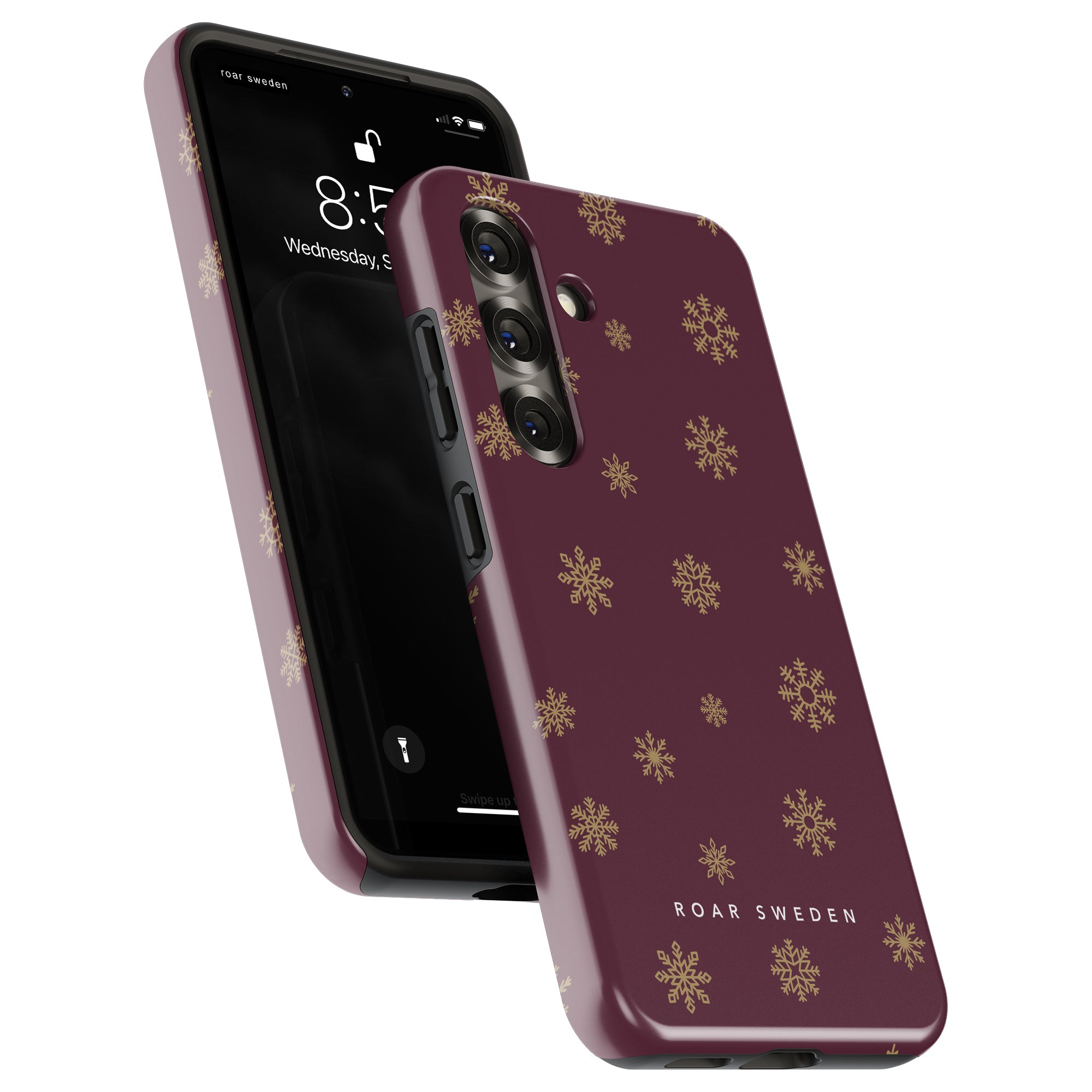 Burgundy Snowflake - Tough Case - Roar Sweden