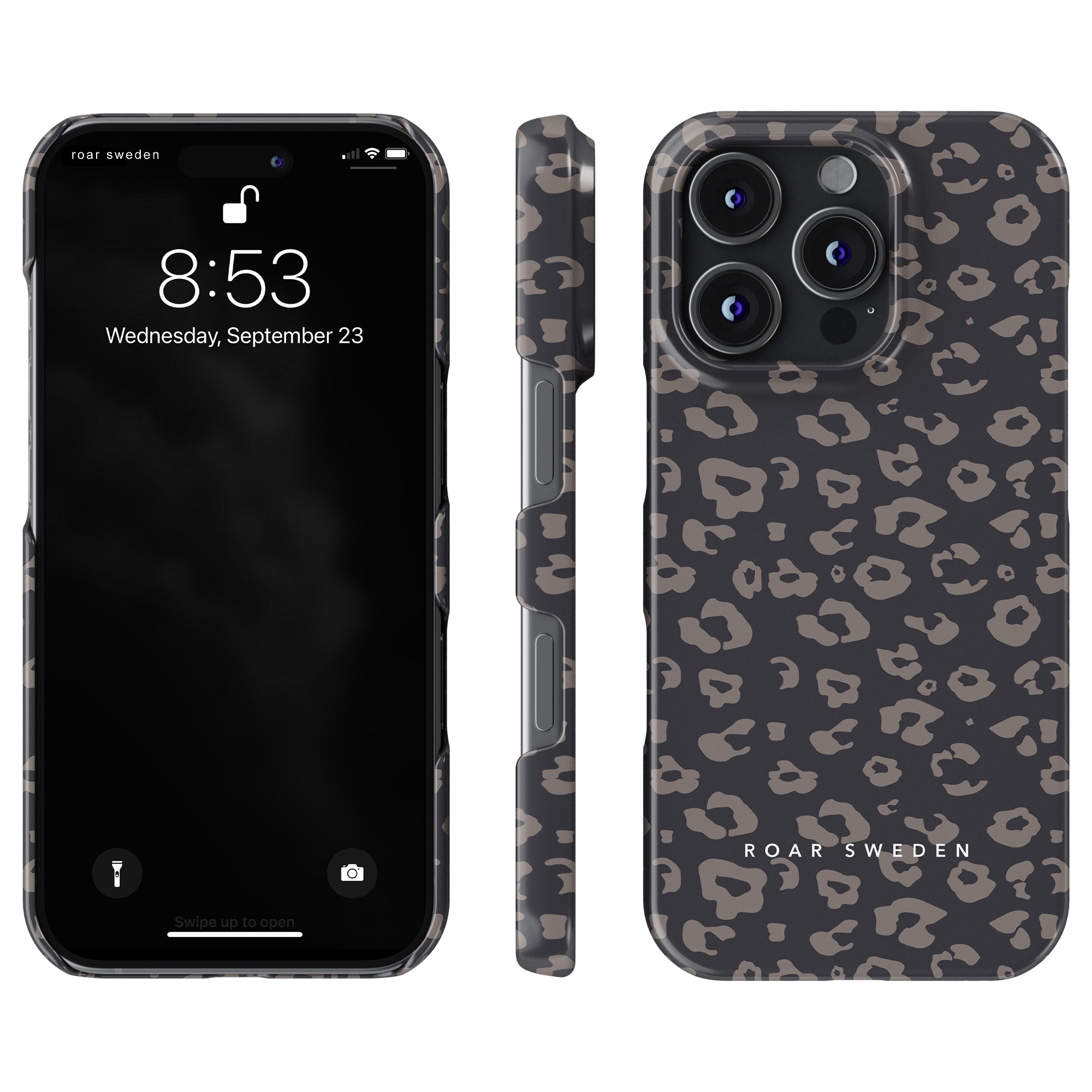 Charcoal - Slim case - Roar Sweden