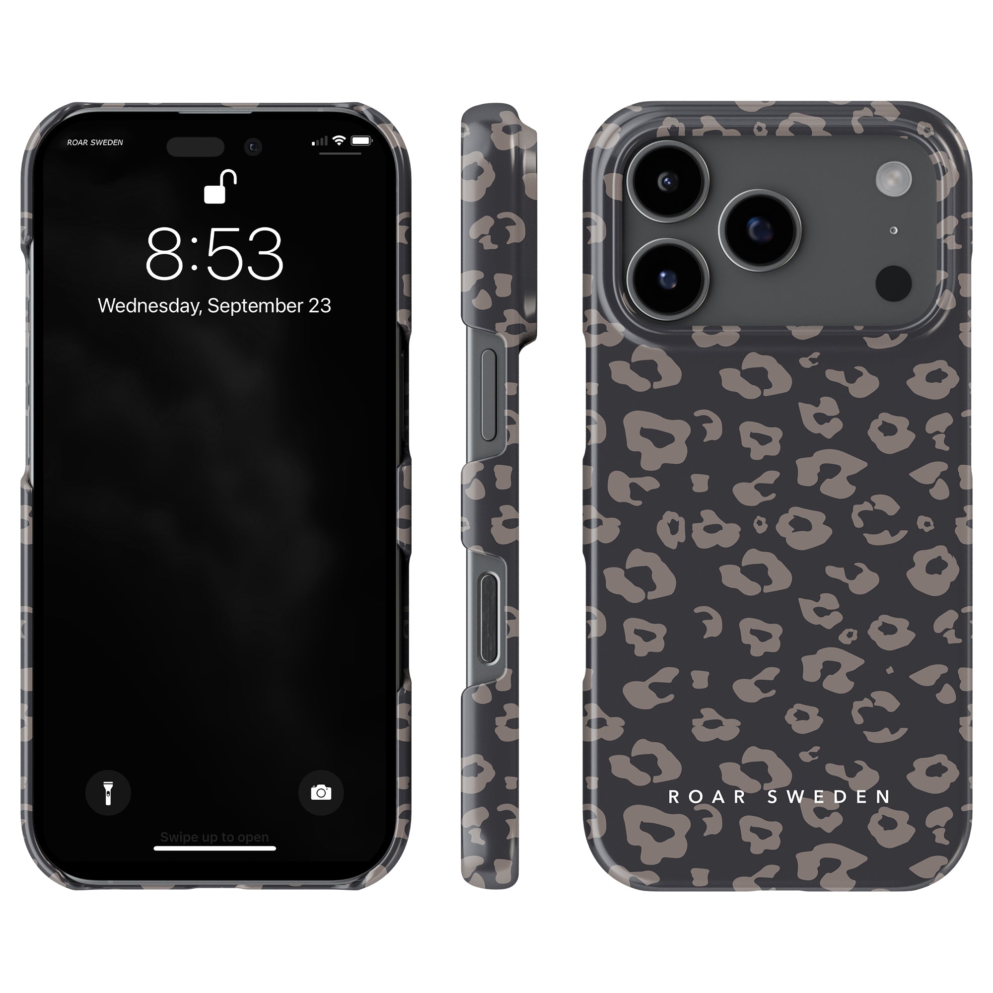 Charcoal - Slim case - Roar Sweden