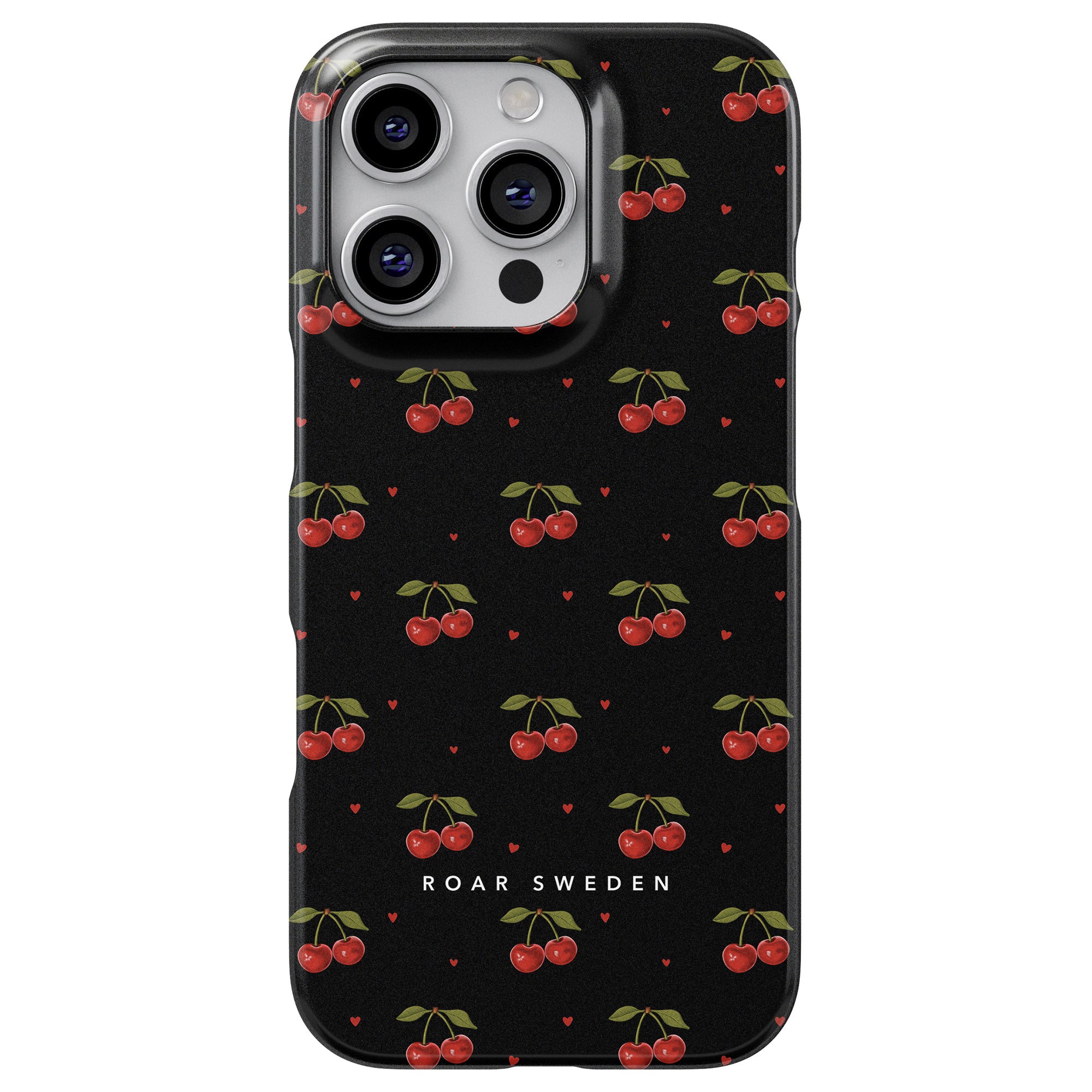 Cherry Black - Slim case - Roar Sweden