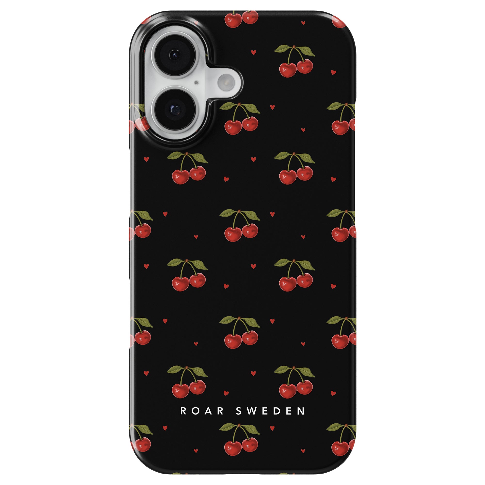 Cherry Black - Slim case - Roar Sweden