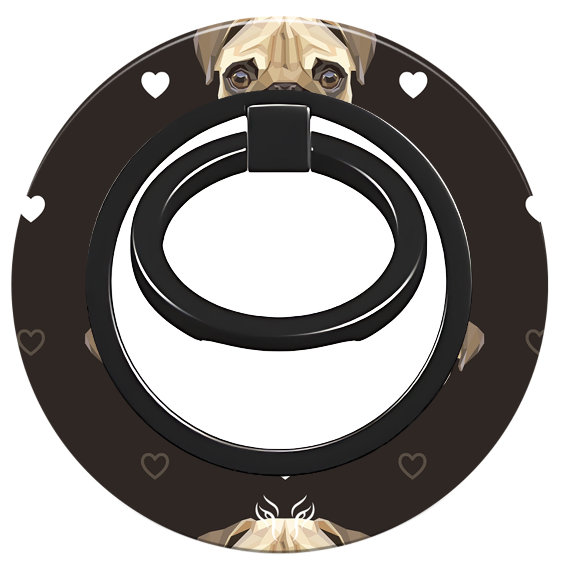 Coco Pug - Magnetring – magnetring för mobil