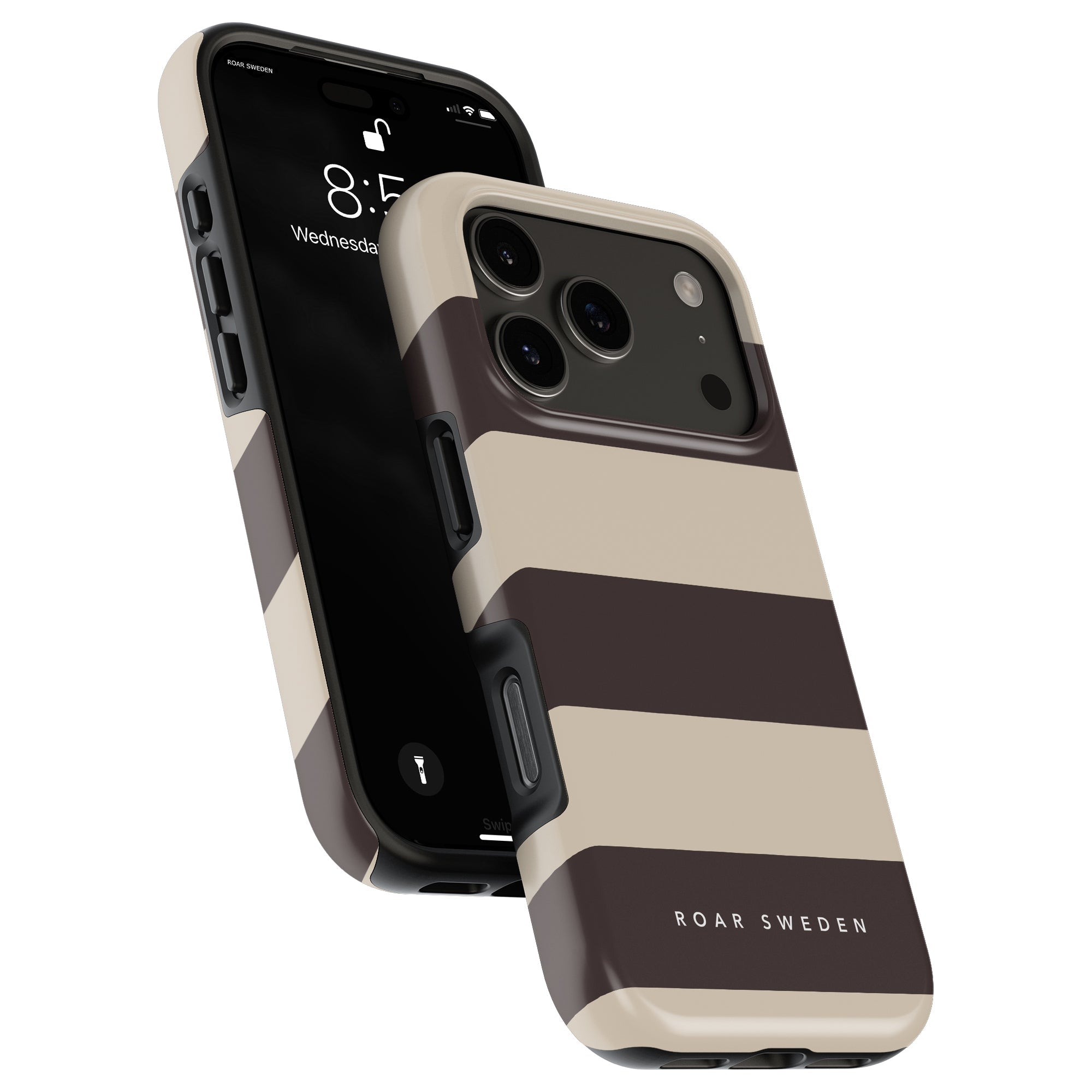 Cocoa Stripes - Magsafe Tough Case - Roar Sweden