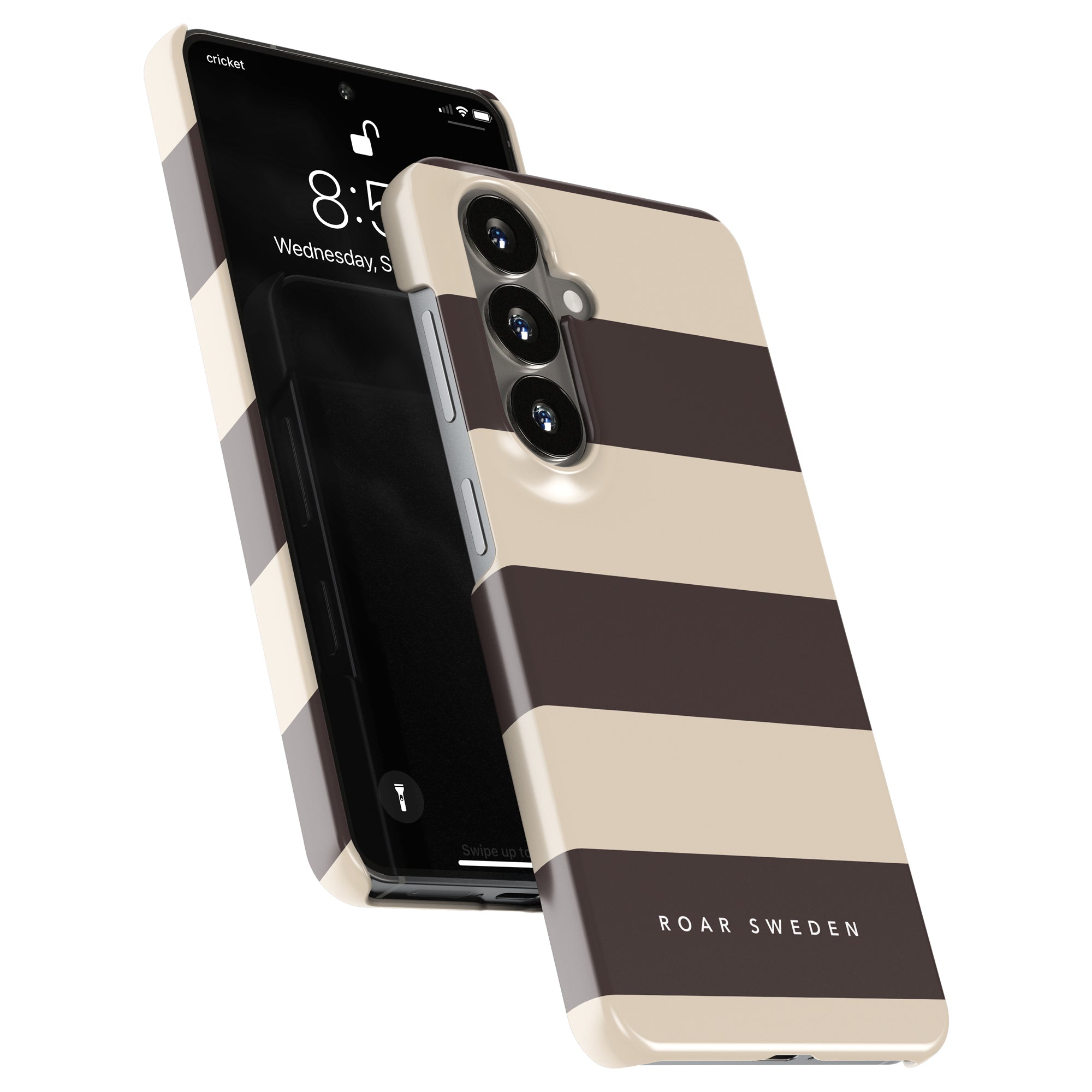Cocoa Stripes - Slim case - Roar Sweden