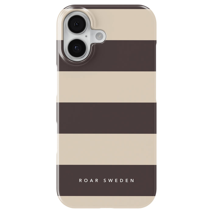 Cocoa Stripes - Slim case - Roar Sweden