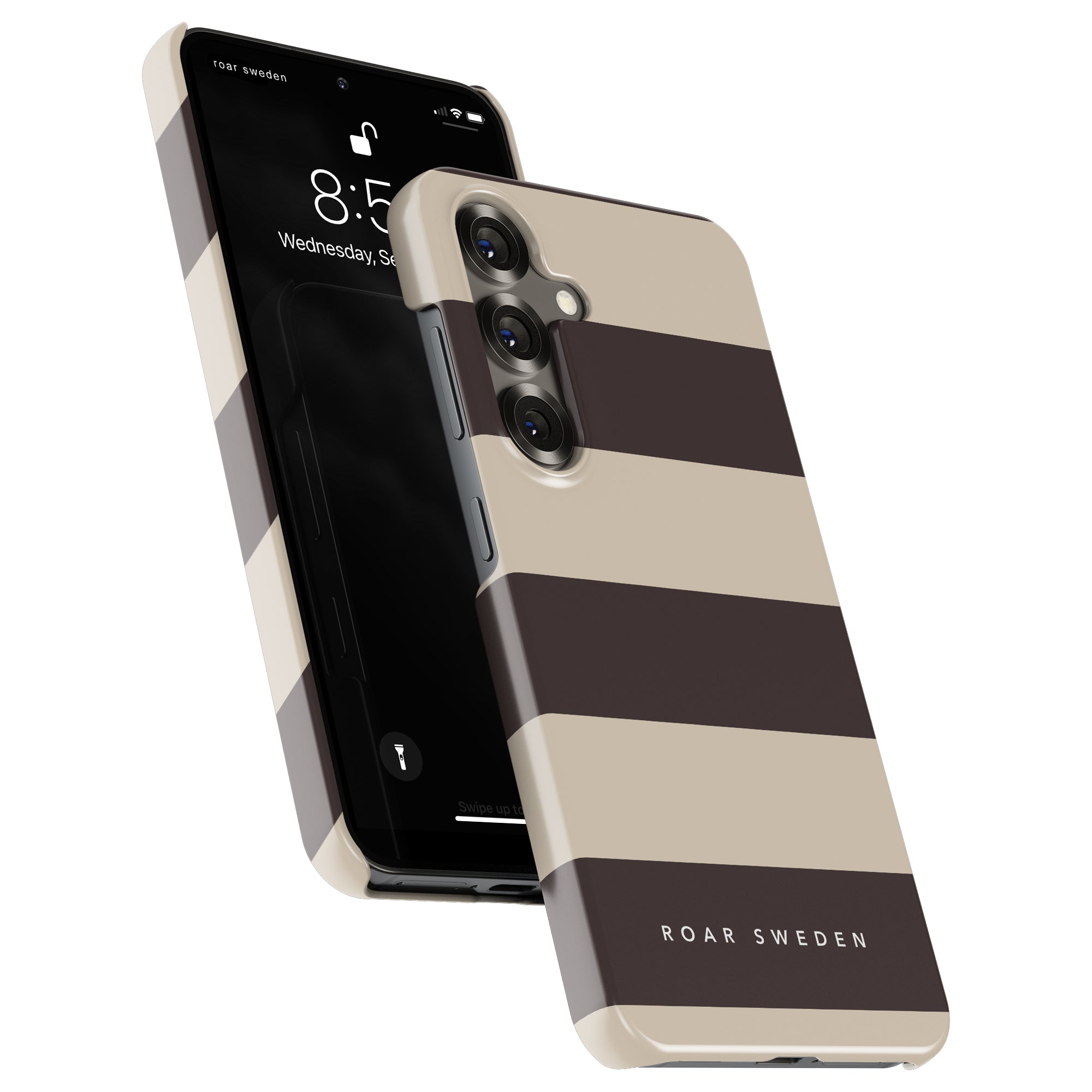 Cocoa Stripes - Slim case - Roar Sweden