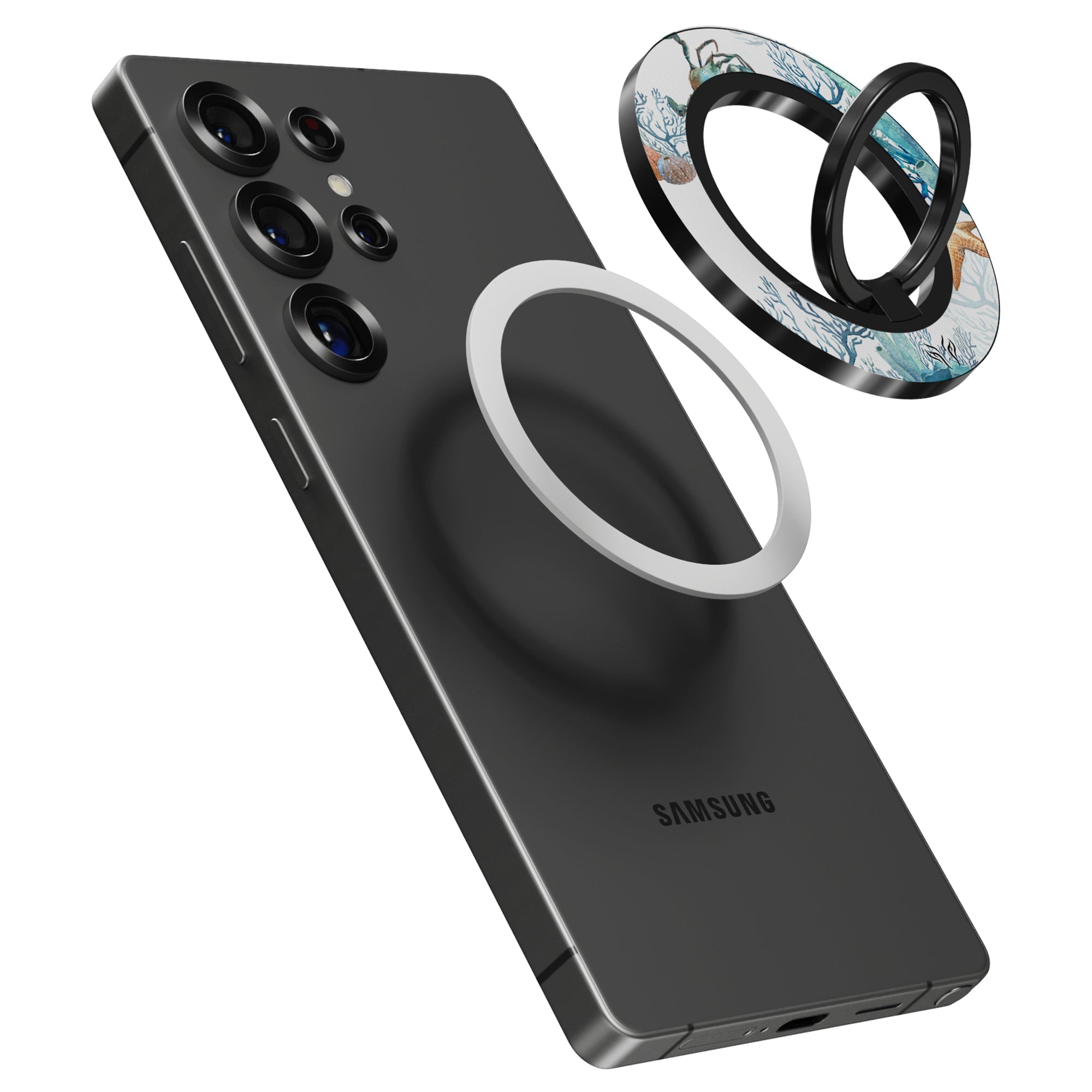 Crab Reef - Magnetring – magnetring för mobil