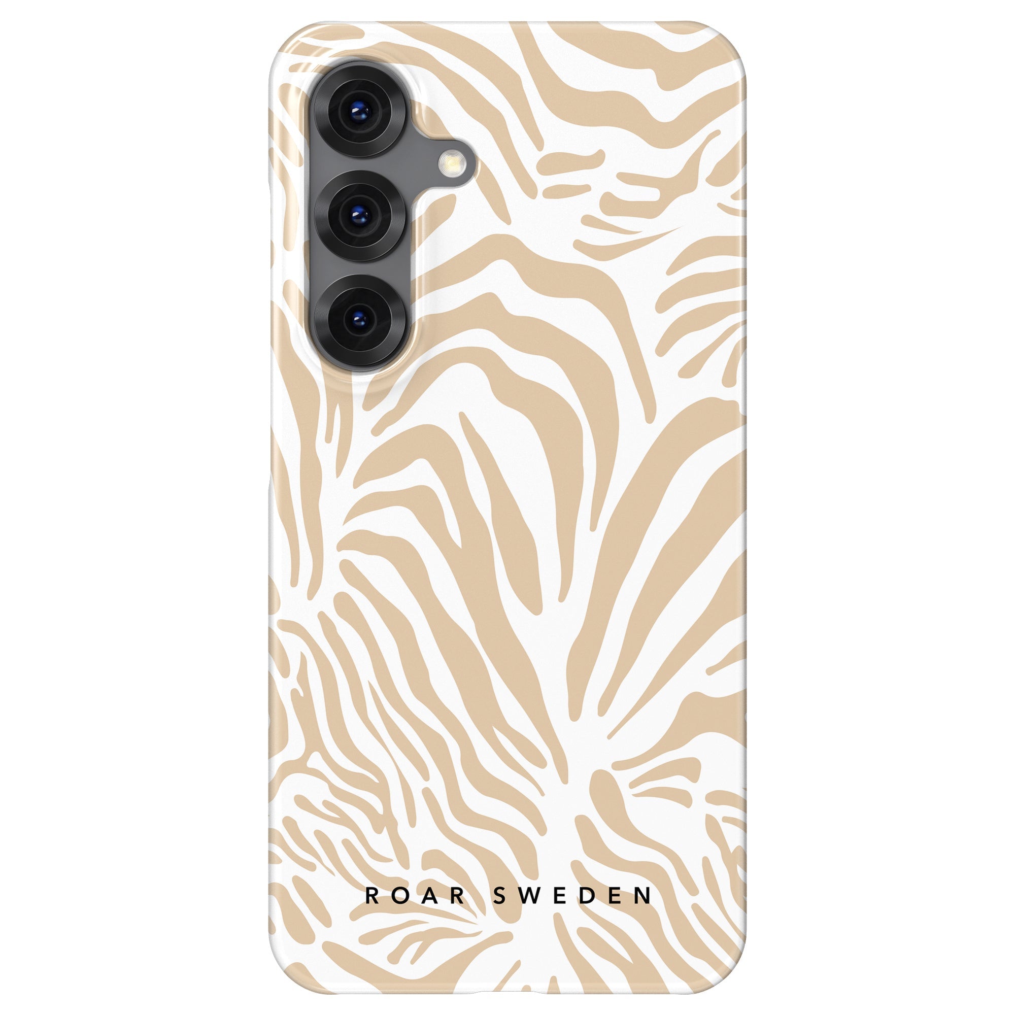 Slim mobilskal – Creamy Zebra