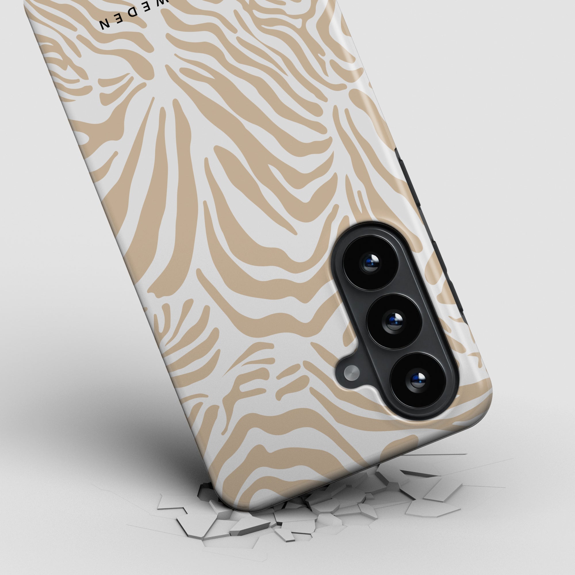 Creamy Zebra - Magnetic Tough Phone Case
