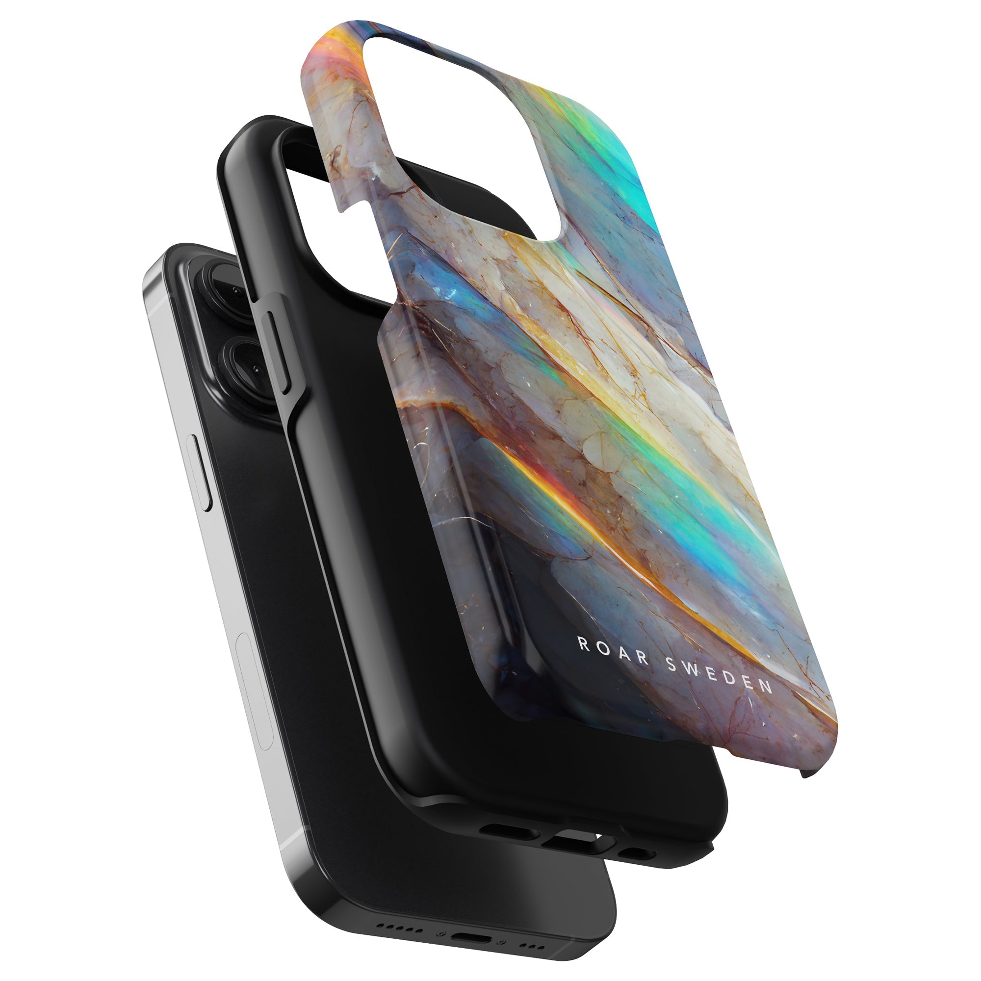 Vi presenterar Crystal - Tough Case, ett livfullt och skyddande fodral för din iPhone 11 Pro. Skydda din dyrbara mobiltelefon med stil med detta färgglada marmorfodral.