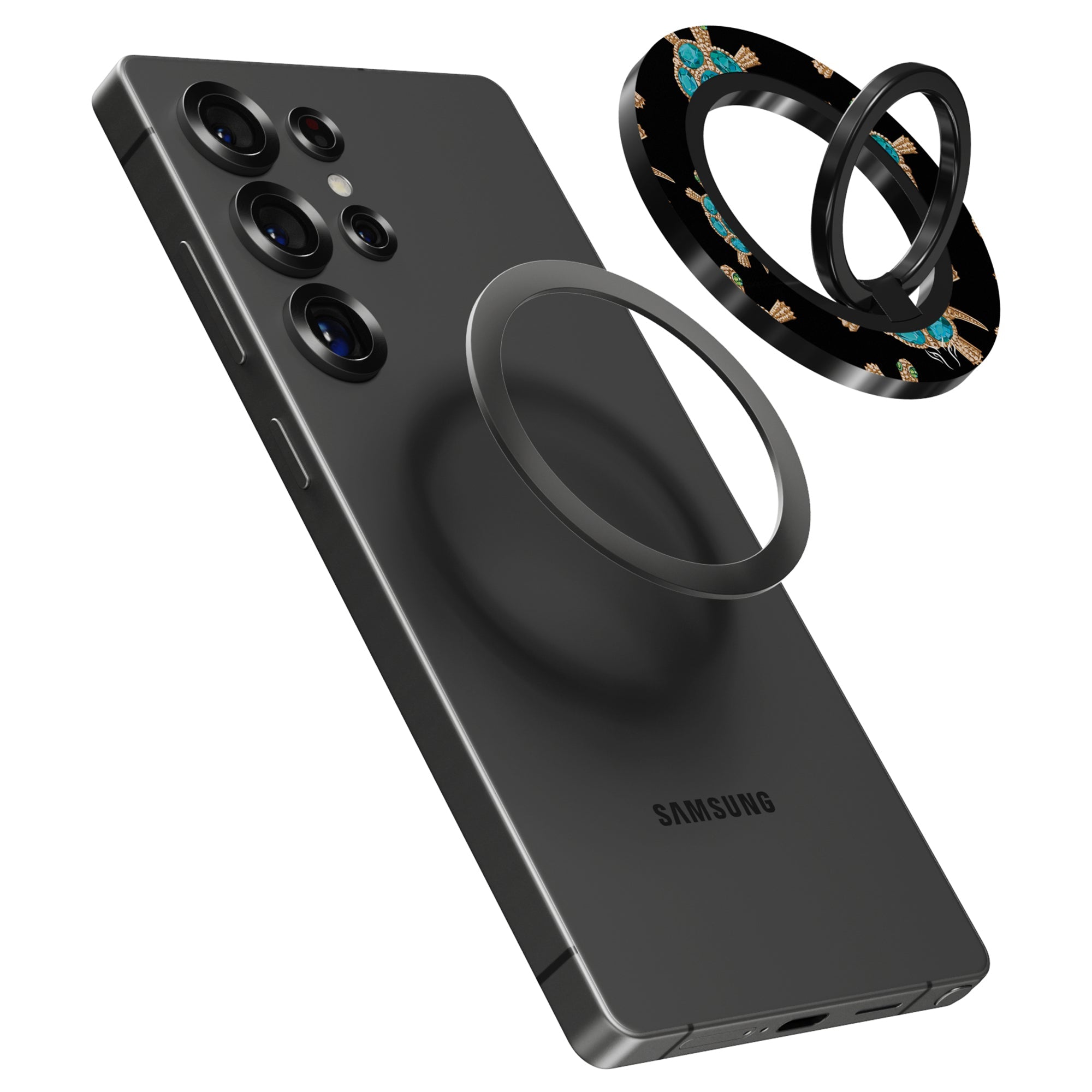 Diamond Turtle - Magnetring – magnetring för mobil