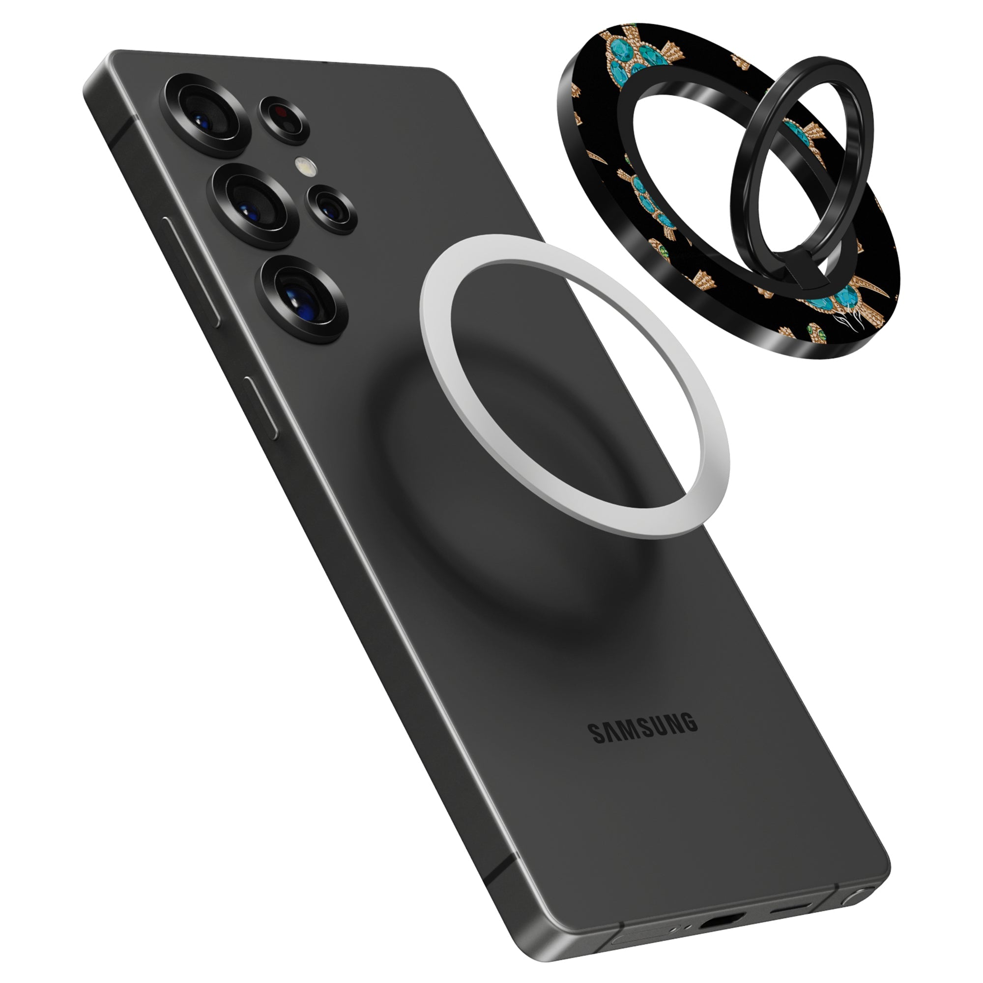 Diamond Turtle - Magnetring – magnetring för mobil