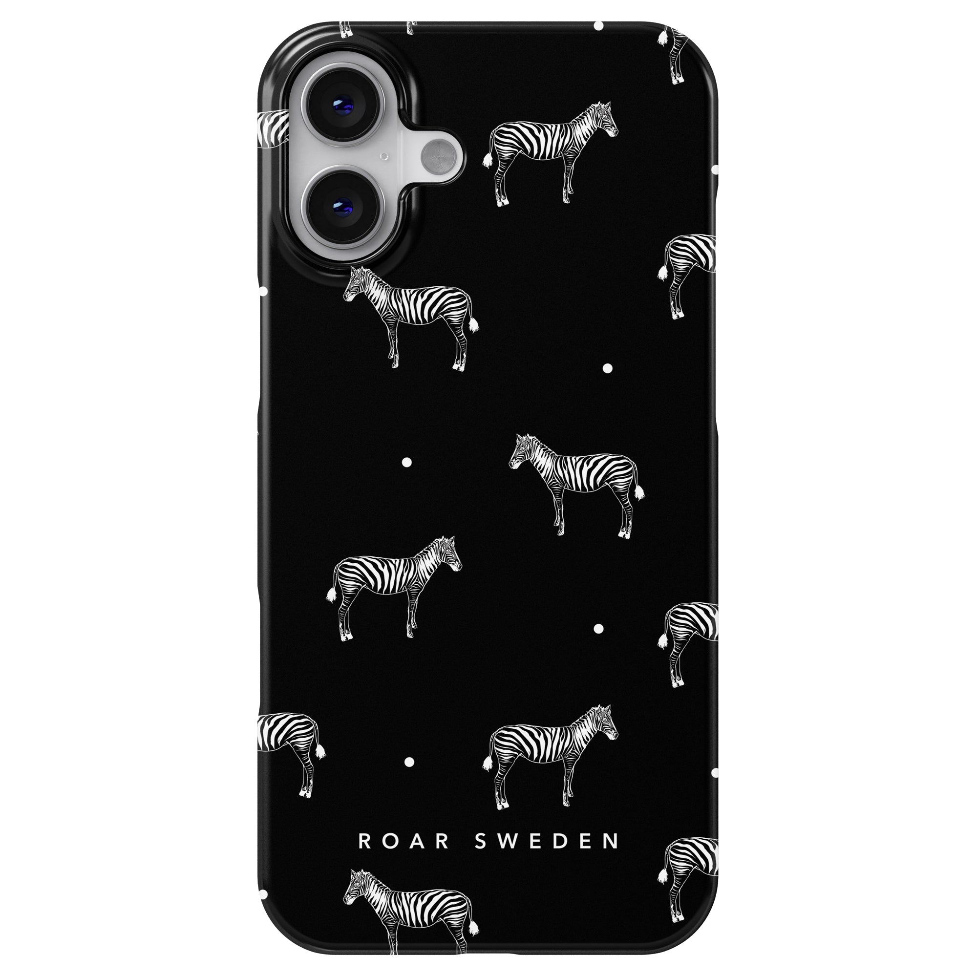 Slim mobilskal – Dotted Zebra