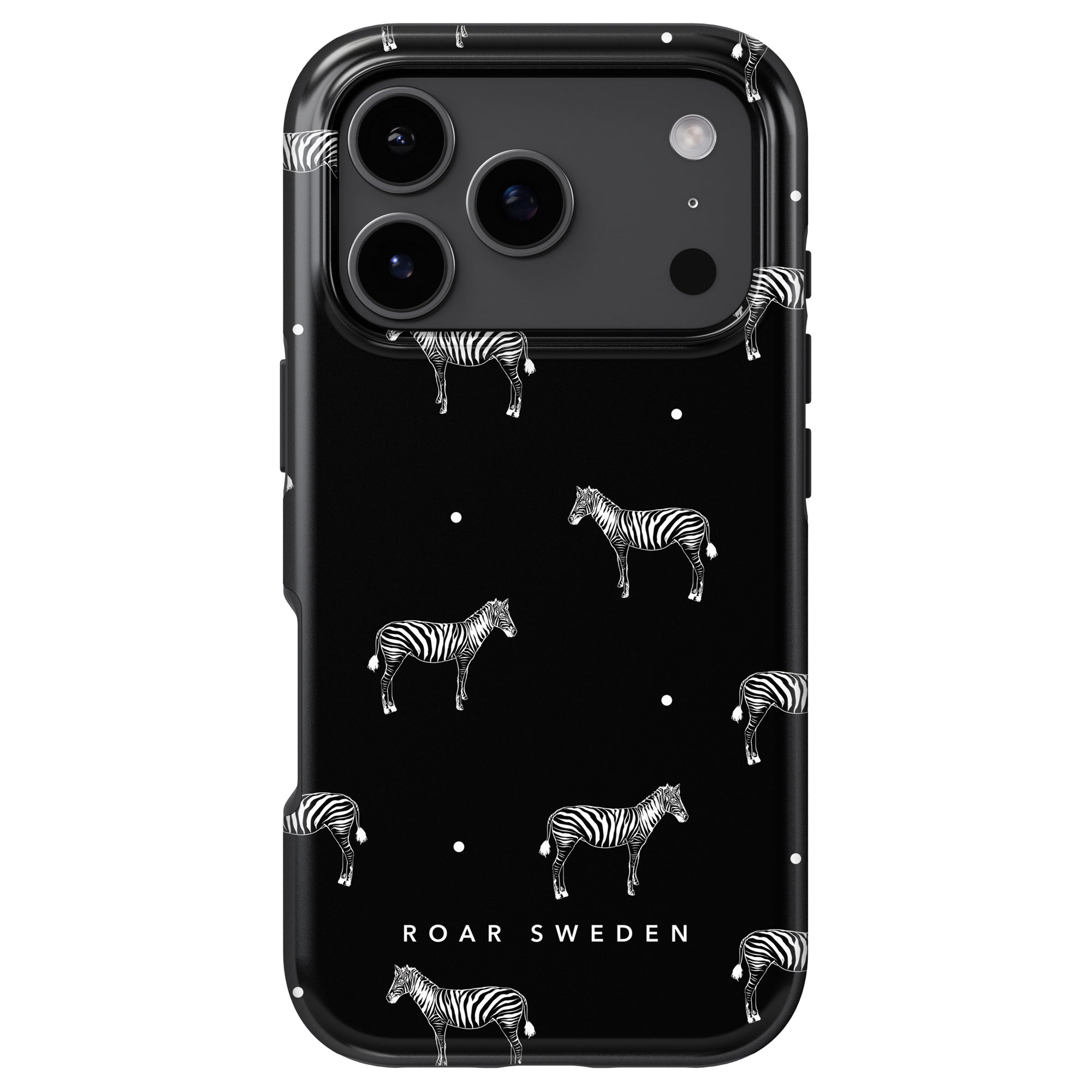 Tough mobilskal – Dotted Zebra