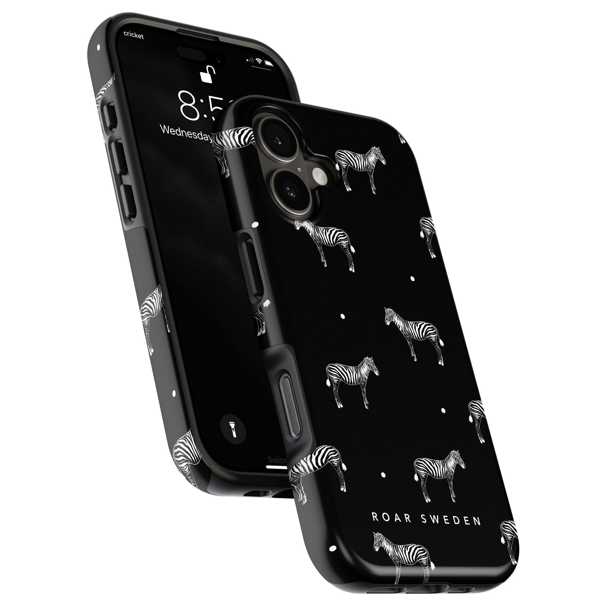 Tough mobilskal – Dotted Zebra