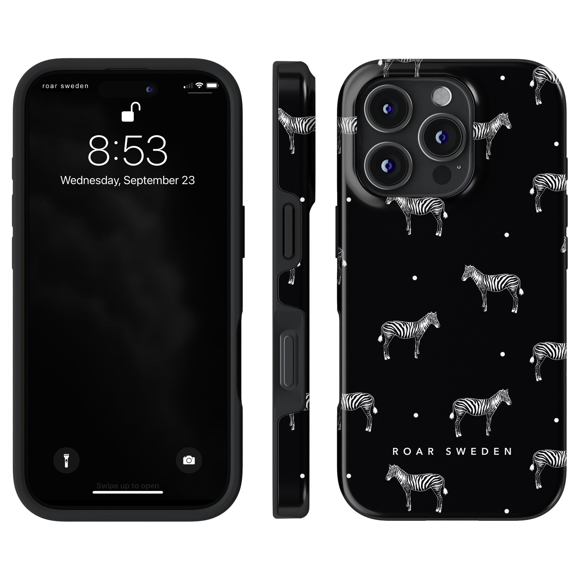 Dotted Zebra - Tough Case - Roar Sweden