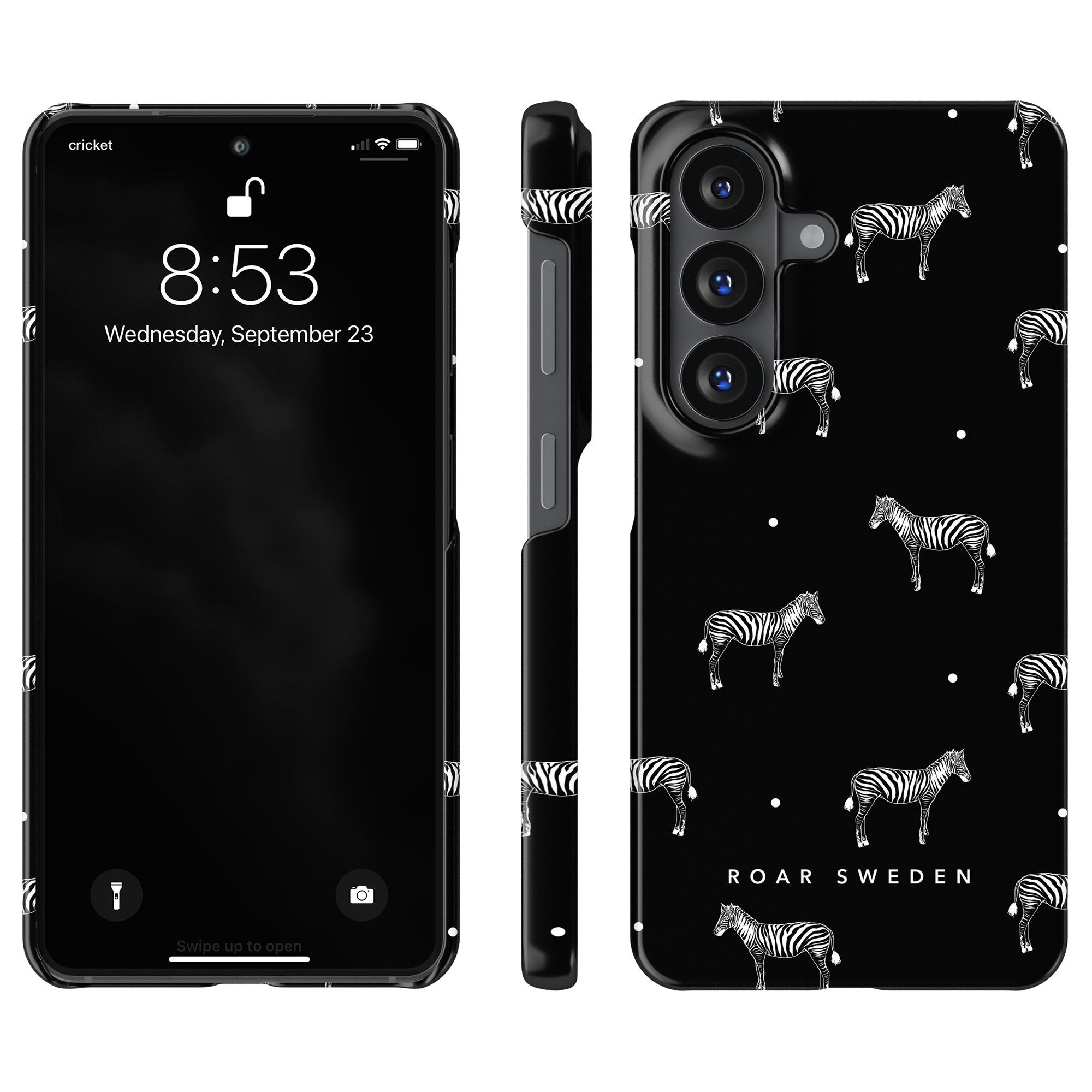 Dotted Zebra - Slim case - Roar Sweden