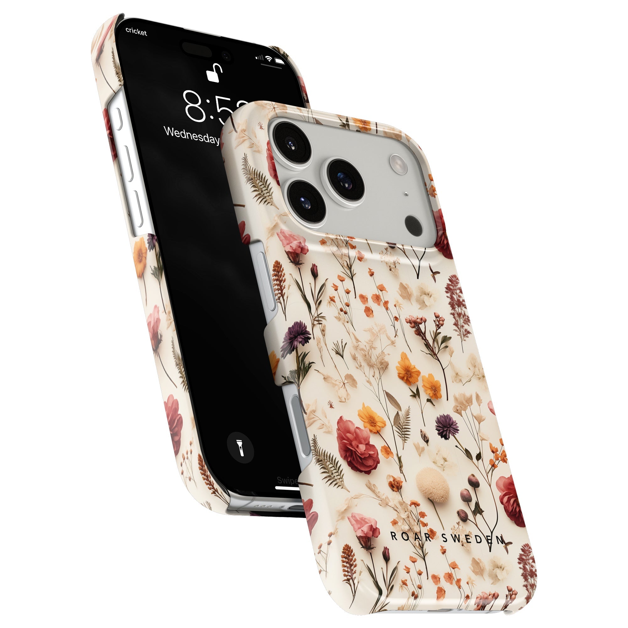 Slim mobilskal – Dried Flowers