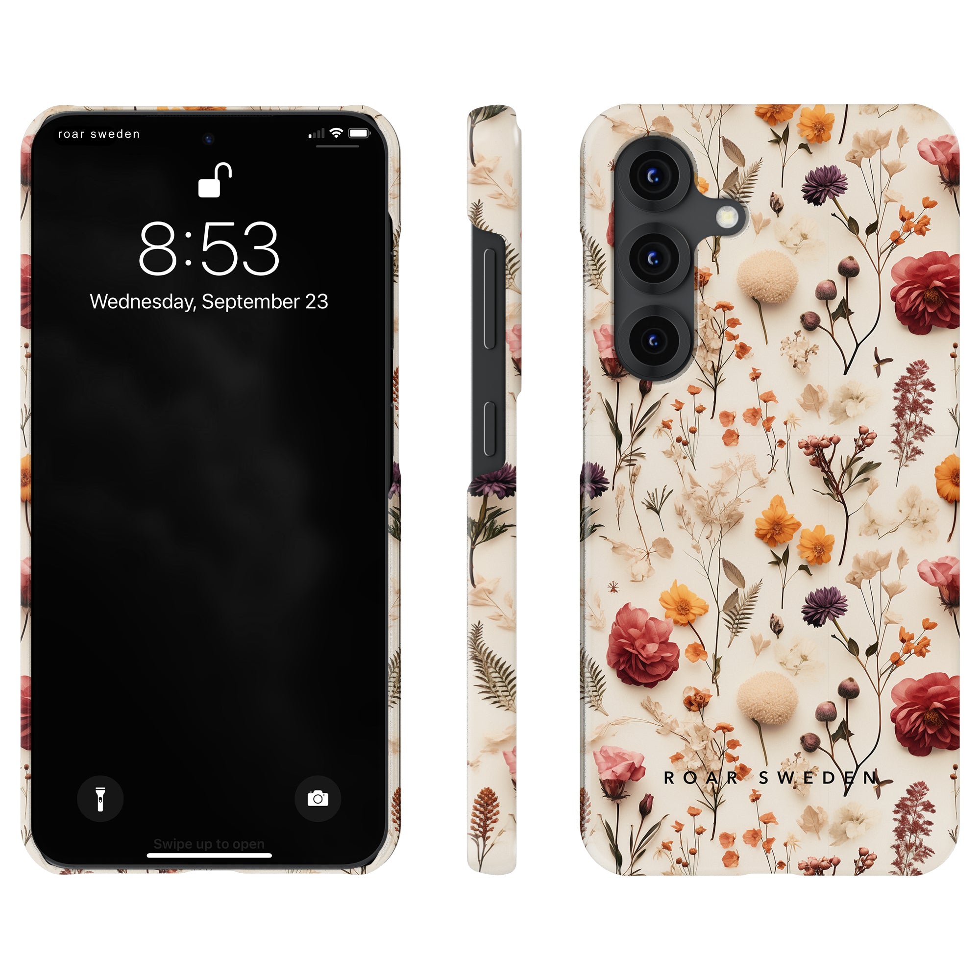 Slim mobilskal – Dried Flowers