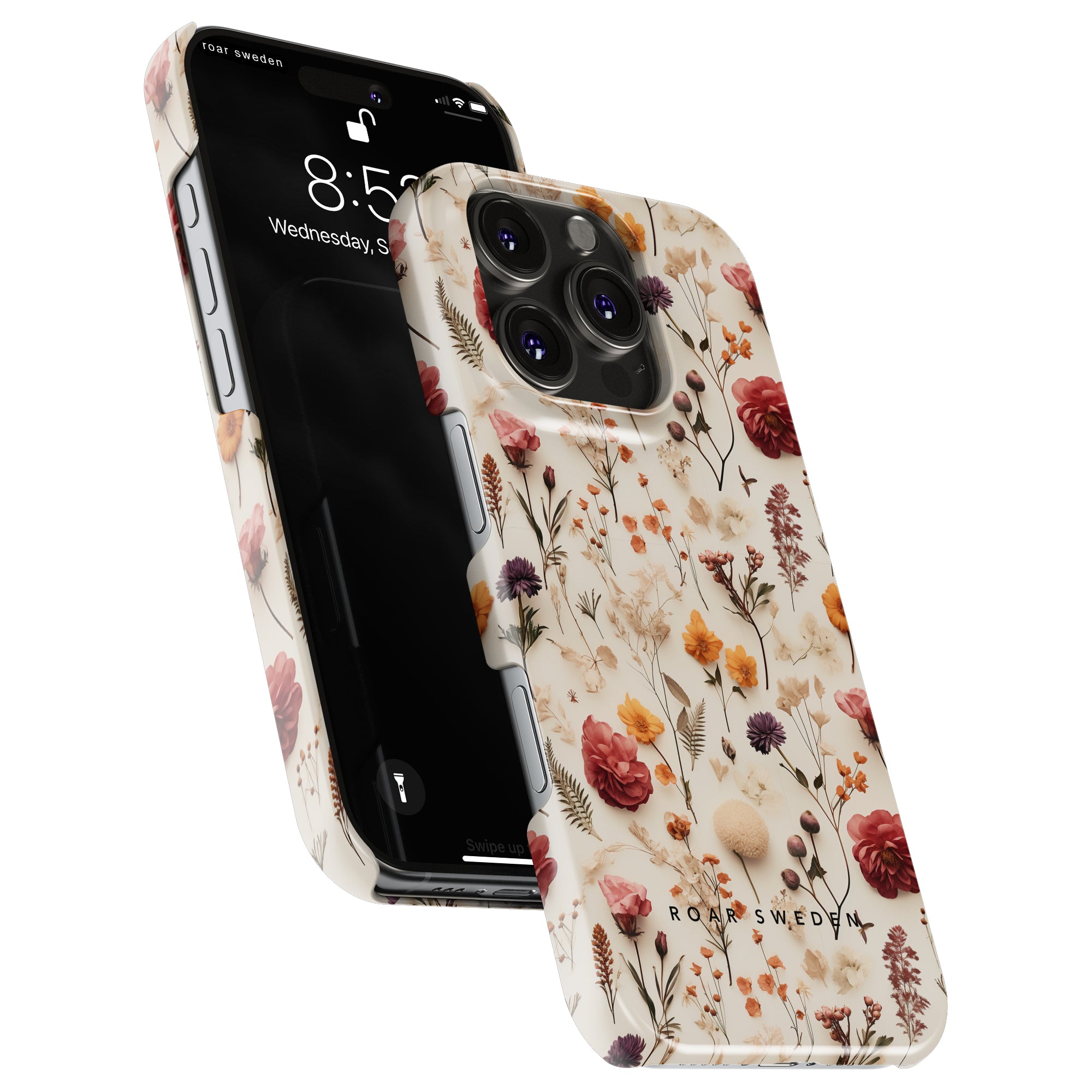 Slim mobilskal – Dried Flowers